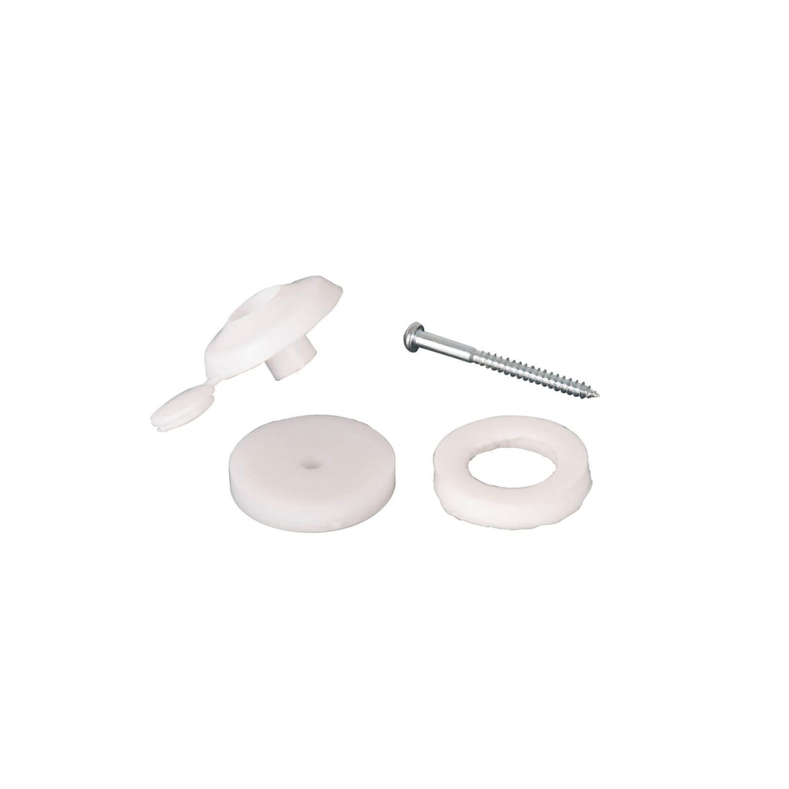 Corotherm 16mm White Super Fixing Buttons (Pack 10)