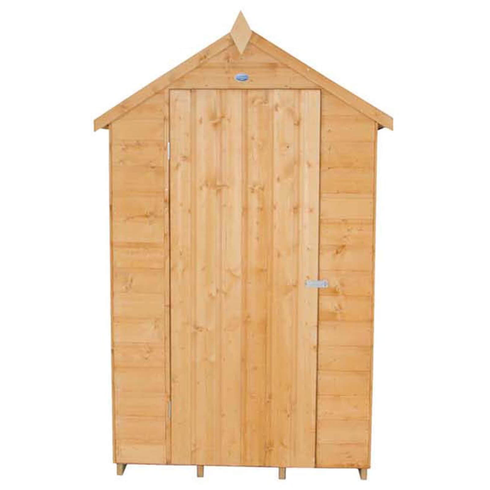 6x4ft Forest Wooden Shiplap Dip Treated Apex Shed -incl. Installation