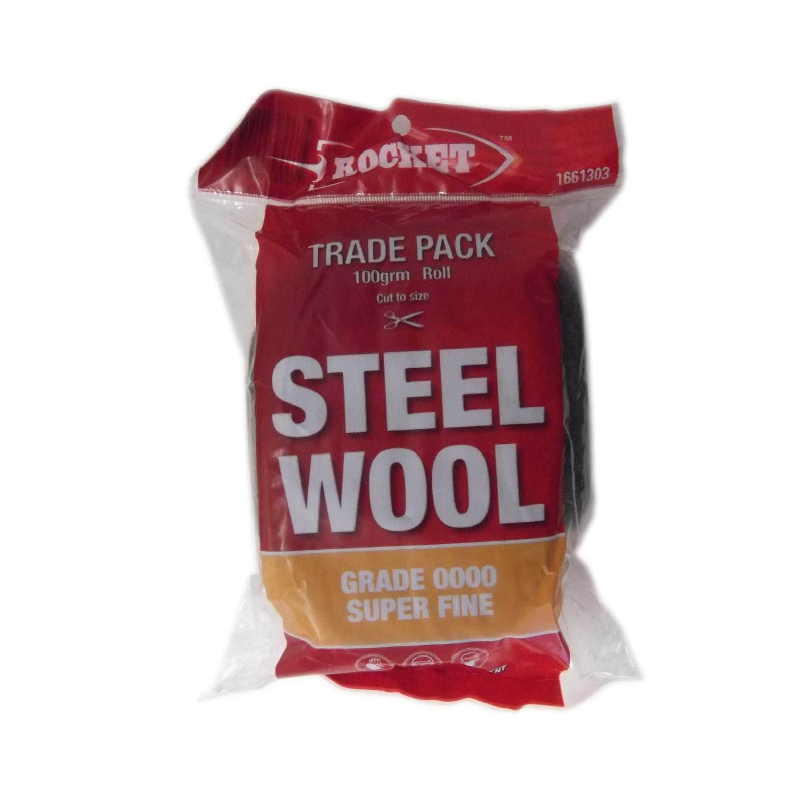 Rocket Steel Wool - 100g Grade 0000 Super Fine