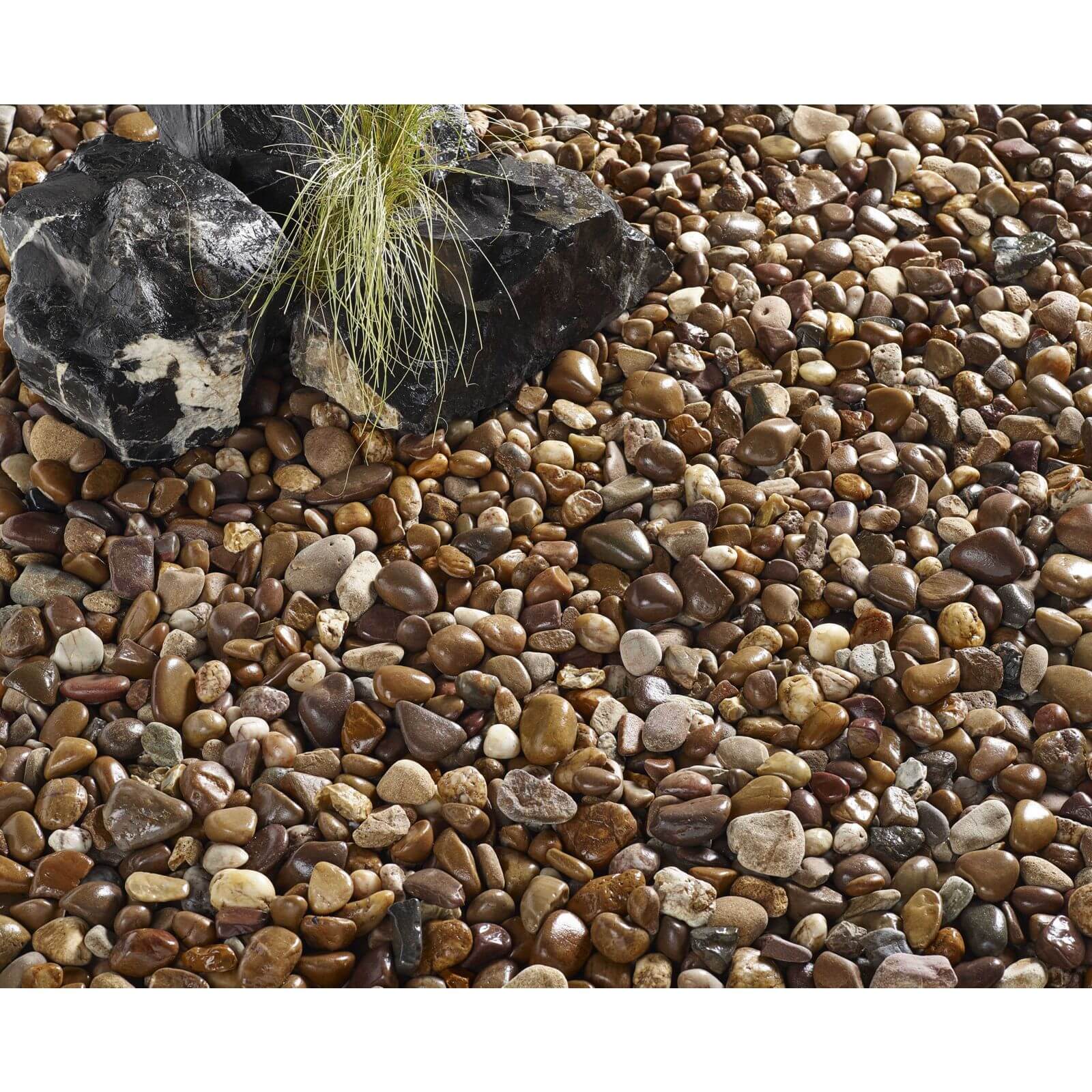Stylish Stone River Pebbles - Large Pack -19kg