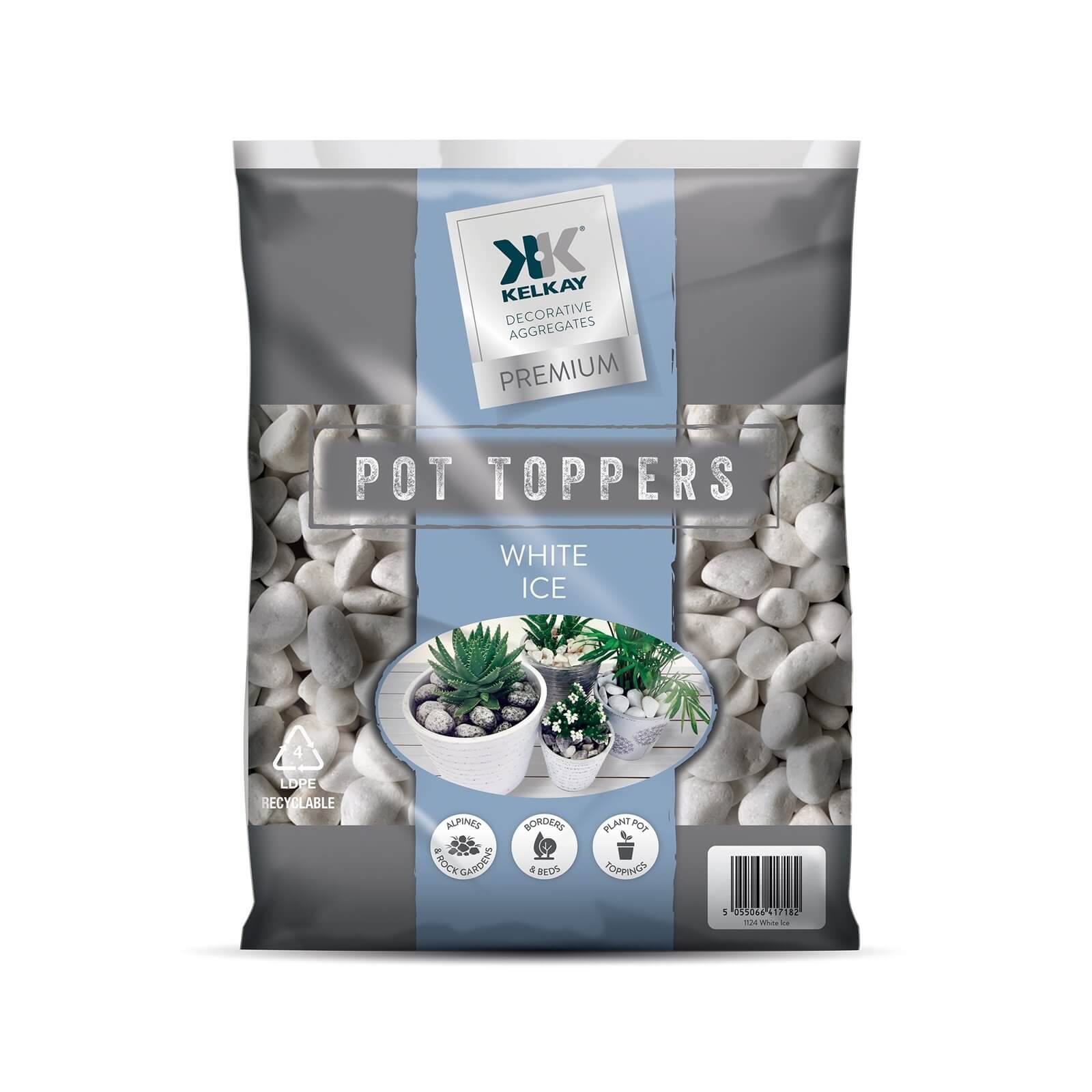 White Ice Pot Toppers - Handy Pack - 5kg