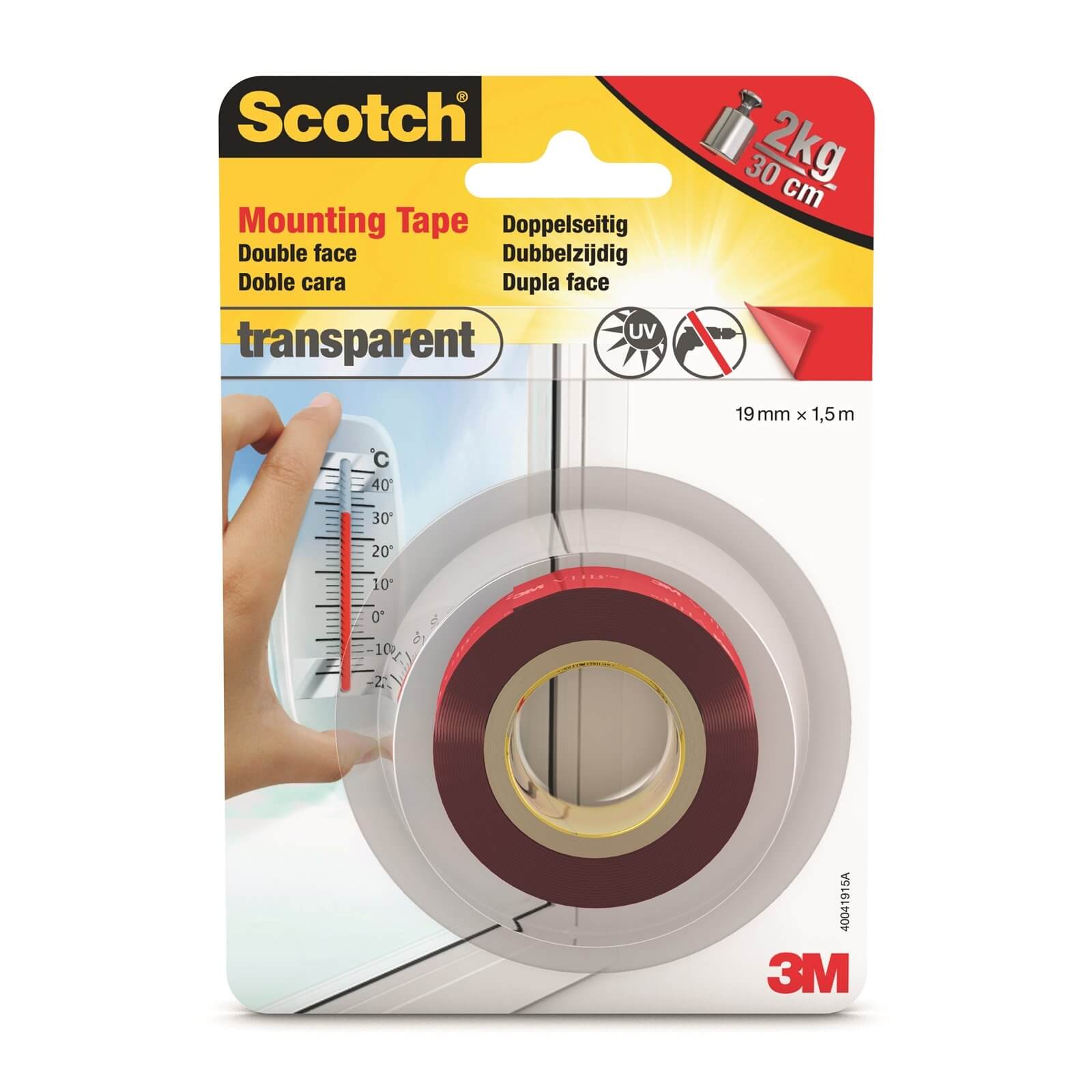 3m Transparent Mounting Tape 1