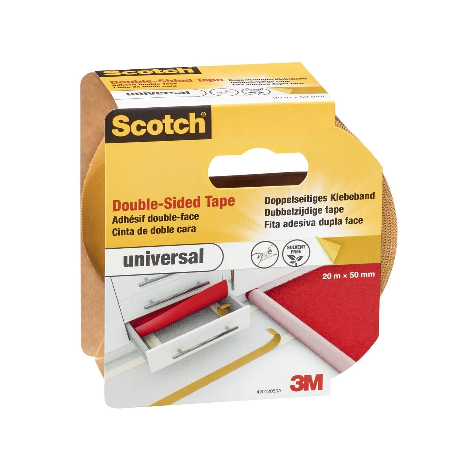 Scotch Double Sided Tape 20m x 50mm