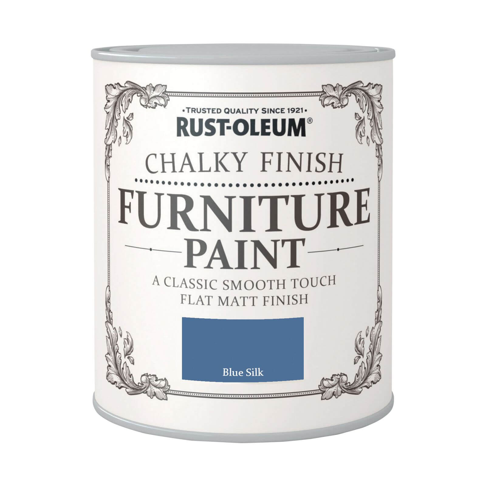 Rust-Oleum Chalky Furniture Paint - Blue Silk - 125ml