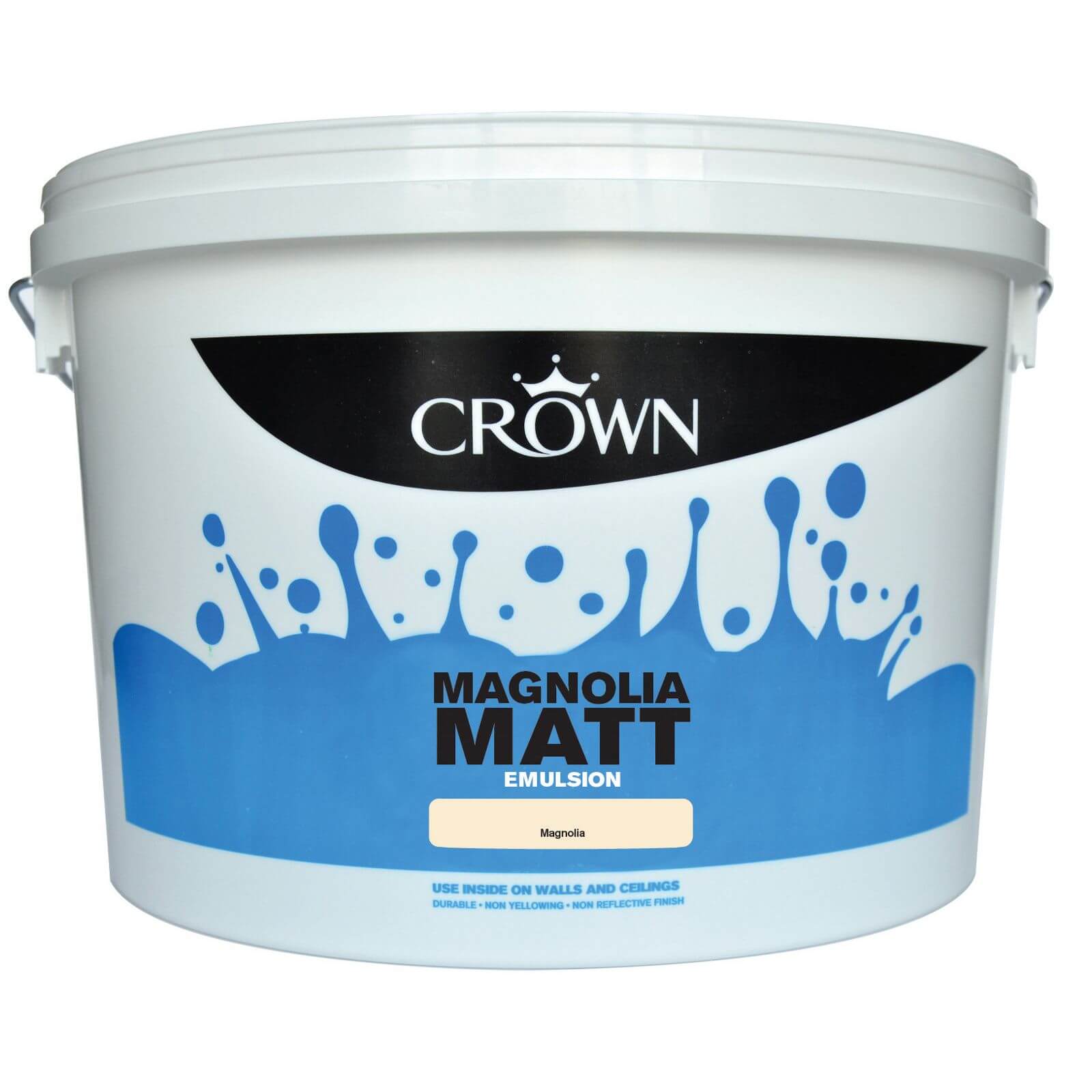 Crown Matt Emulsion Paint Magnolia - 10L