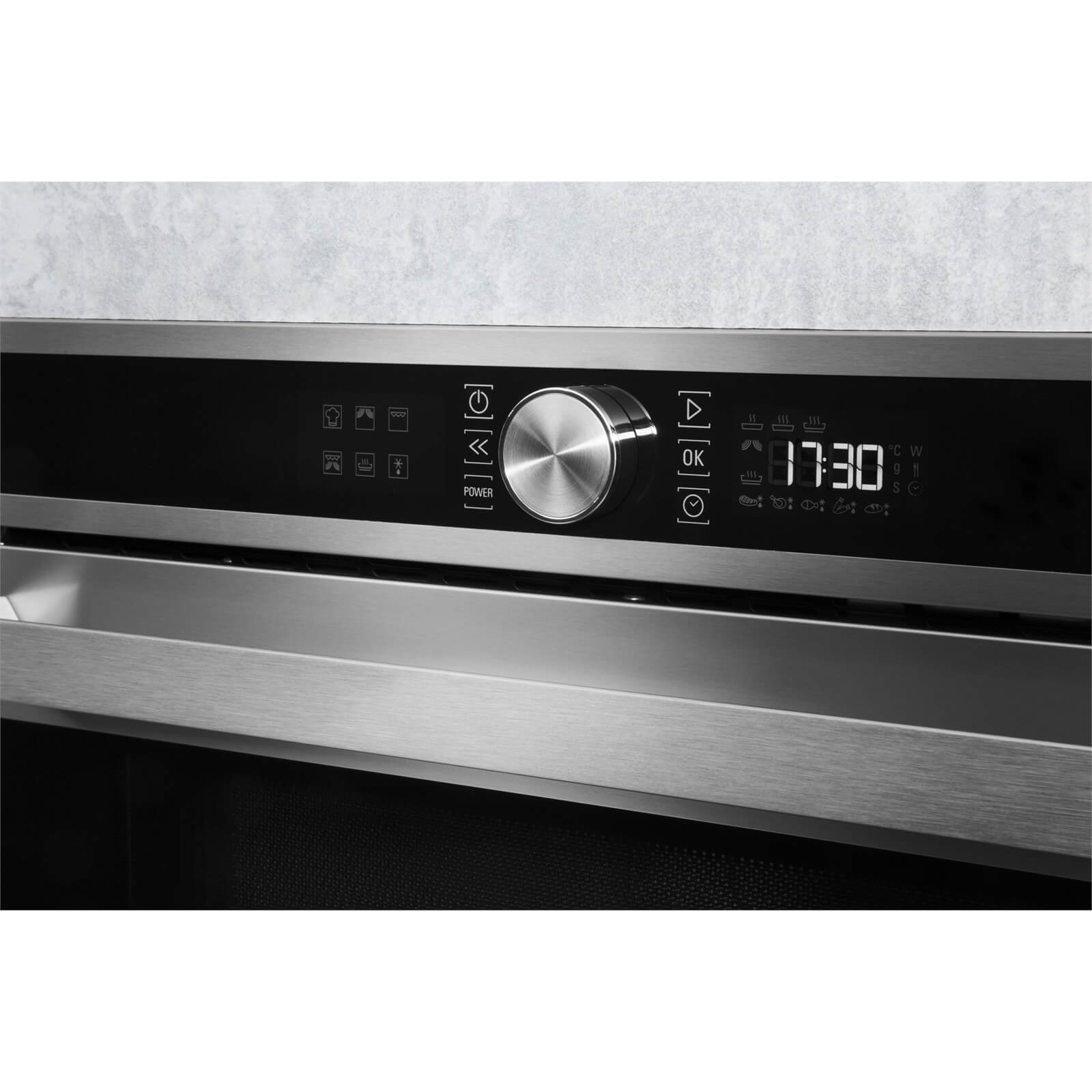 Hotpoint Class 5 MD 554 IX H Built-in Microwave - Stainless Steel