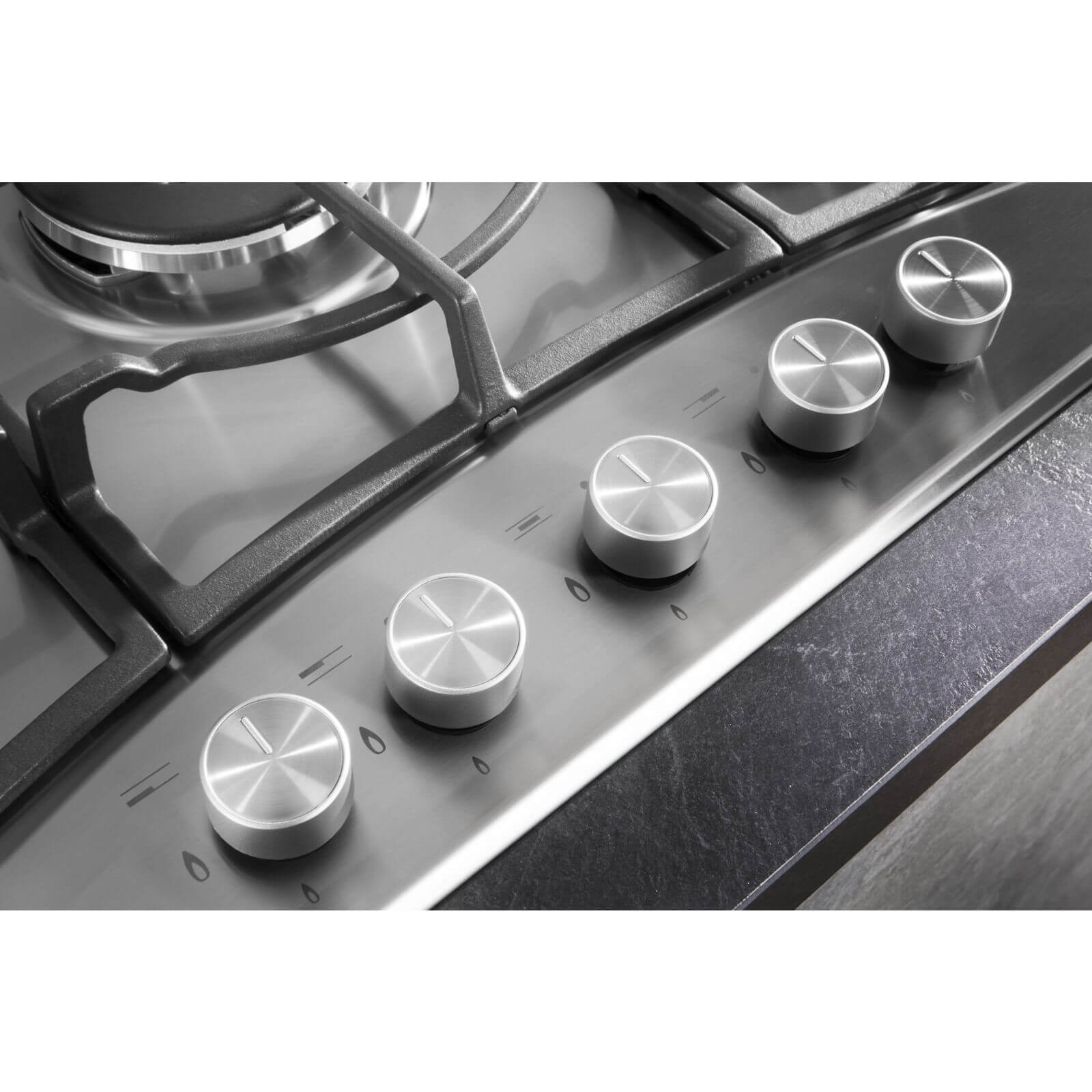Hotpoint PCN 751 T/IX/H Built-in Gas Hob - Stainless Steel
