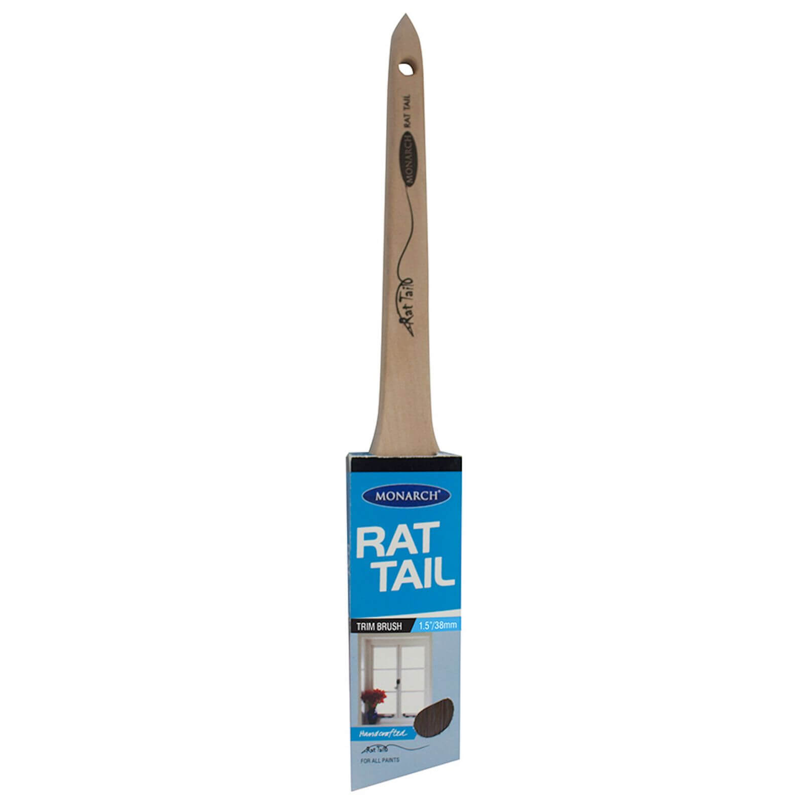 Monarch Rat Tail Brush - 38mm