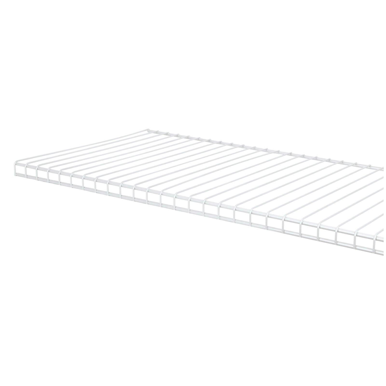 Wire Shelf - White - 122.5 x 33.5cm