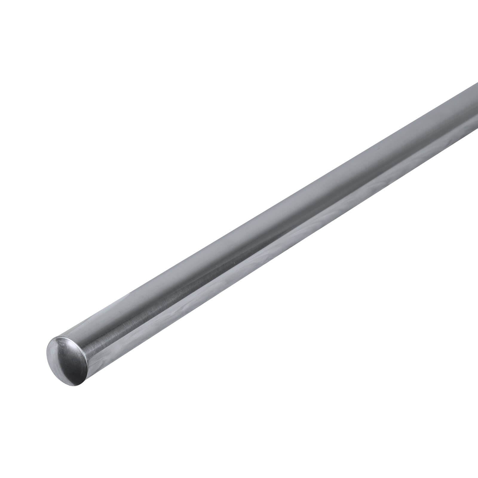 Stainless Steel Telescopic Hanging Rod 23.7x2400mm