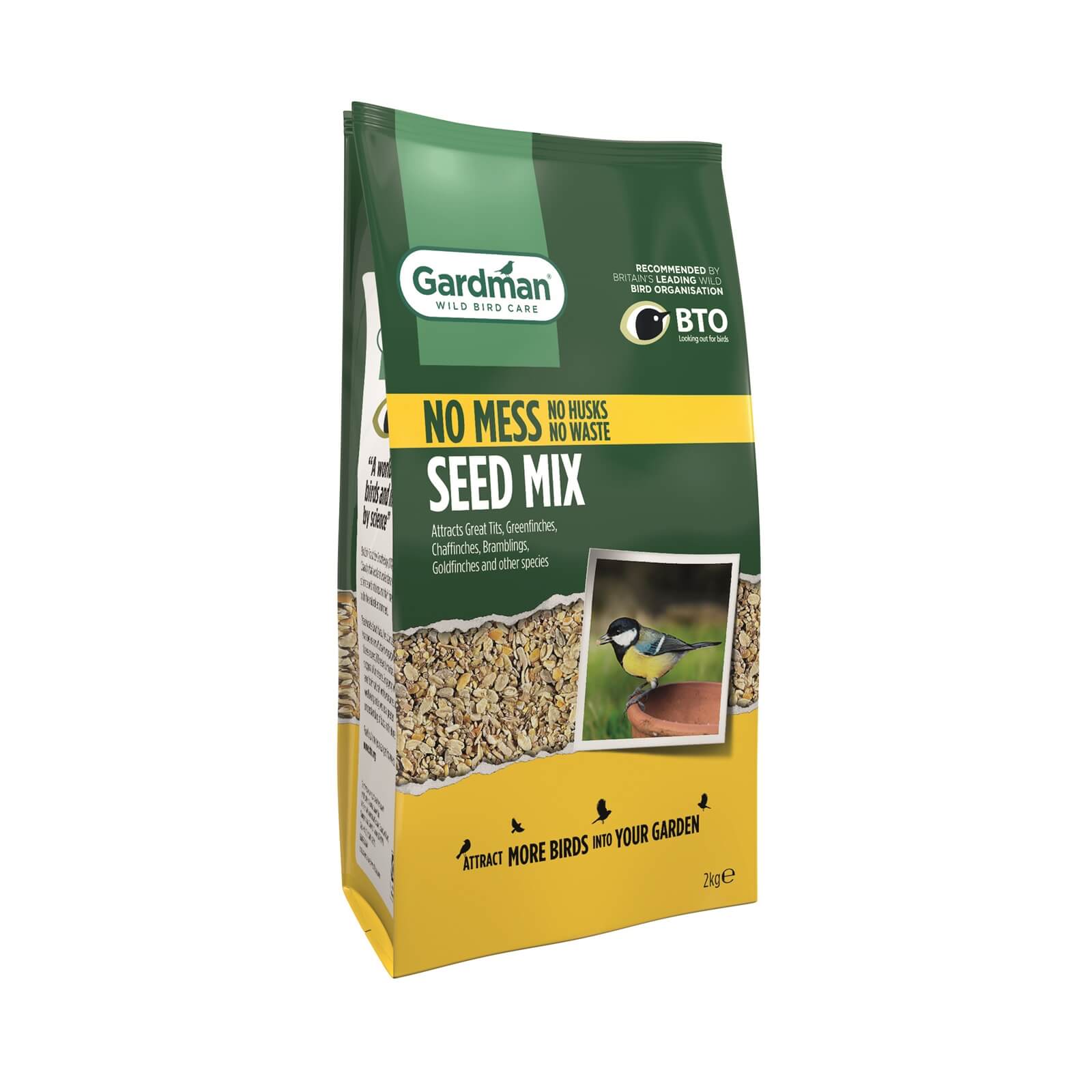 Gardman No Mess Seed Mix - 2kg