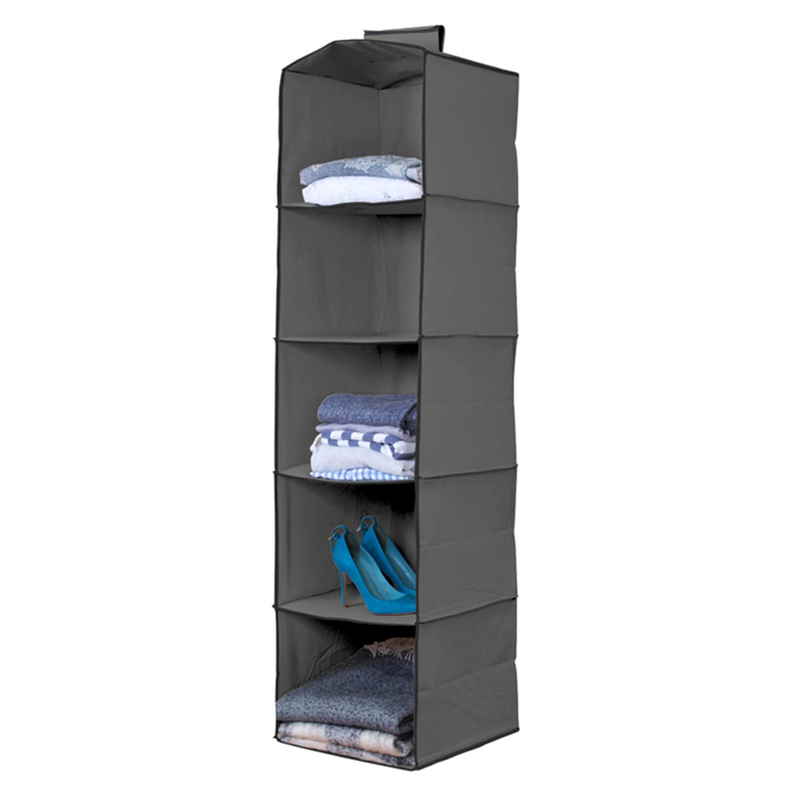 Premium Hanging Storage Organiser - 5 Shelf
