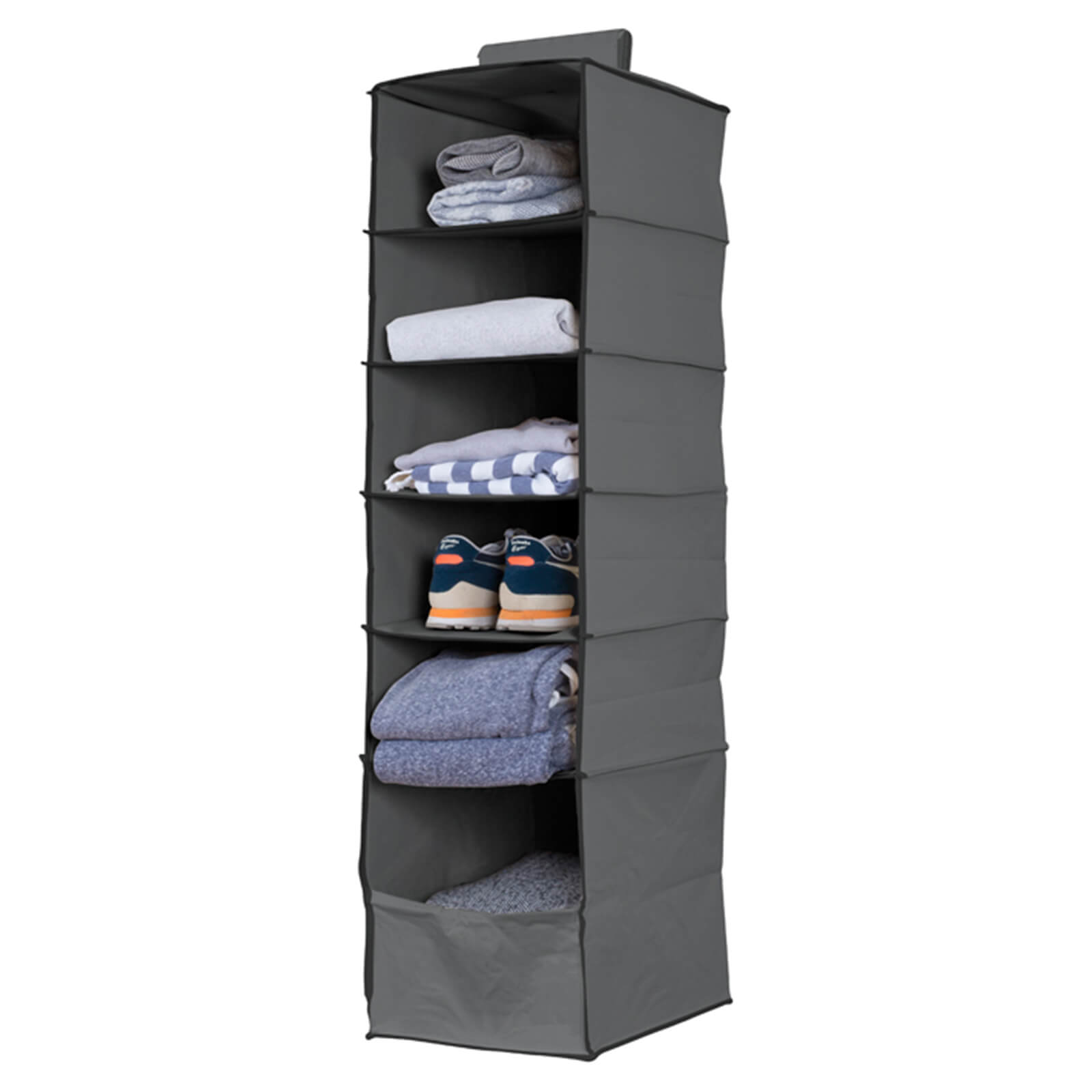 Premium Hanging Storage Organiser - 6 Shelf