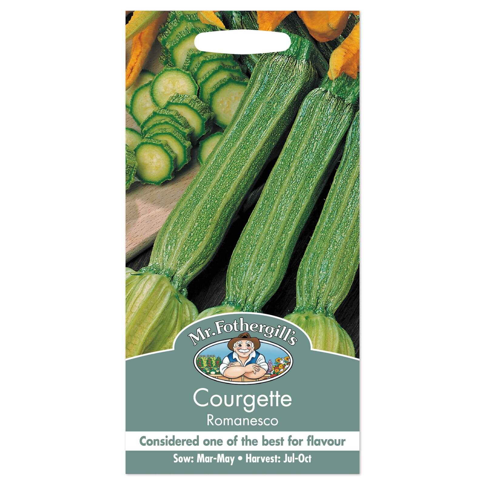 Mr. Fothergill's Courgette Romanesco Seeds