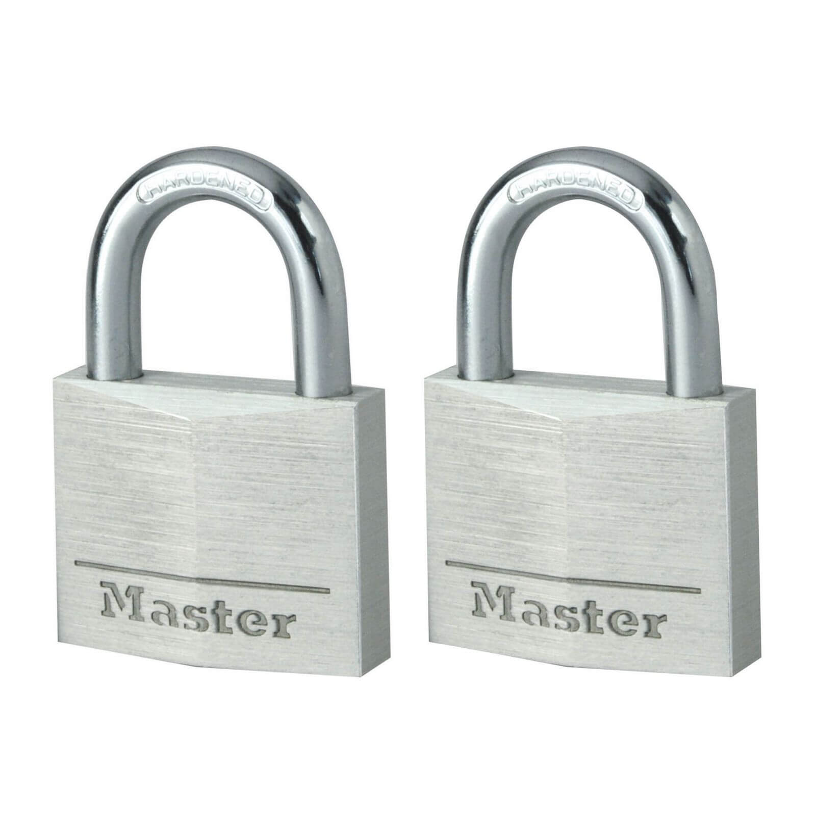 Master Lock Aluminium Padlock - 40mm - Pack of 2