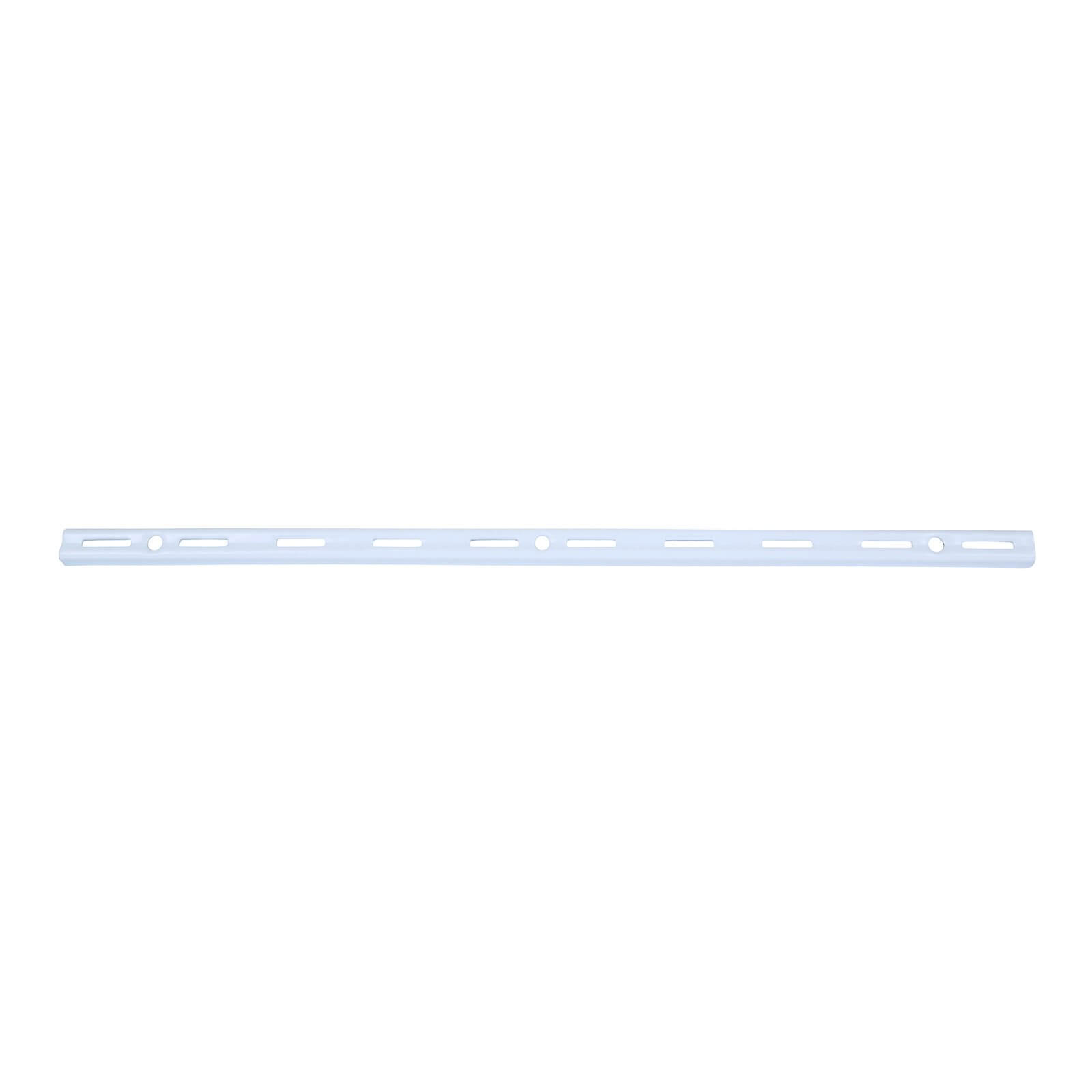 Single Slot Upright Wall Strip - White - 100cm
