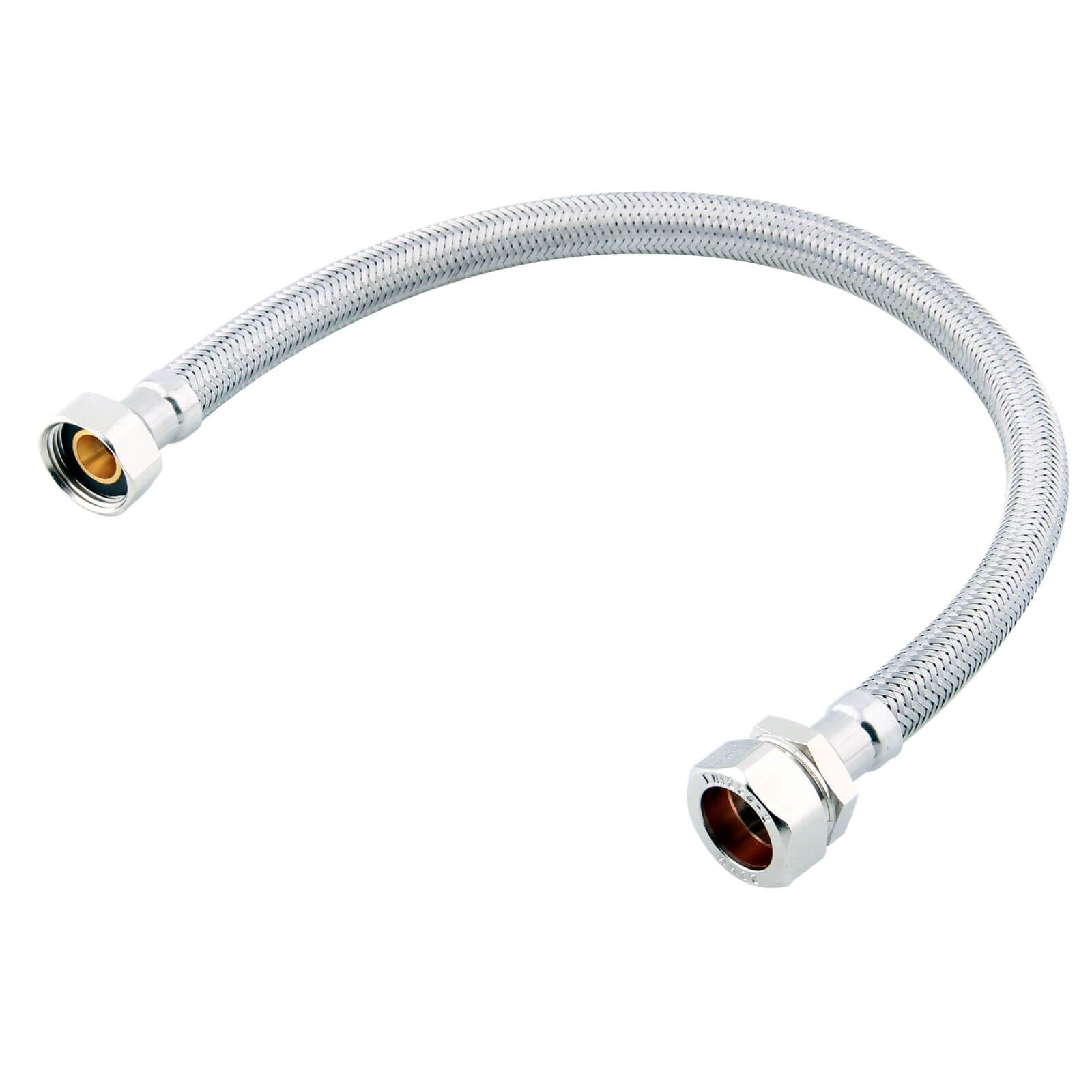 Kinetic Flexible Tap Connector - 22mm x 3/4in x 500mm - WRAS Approved