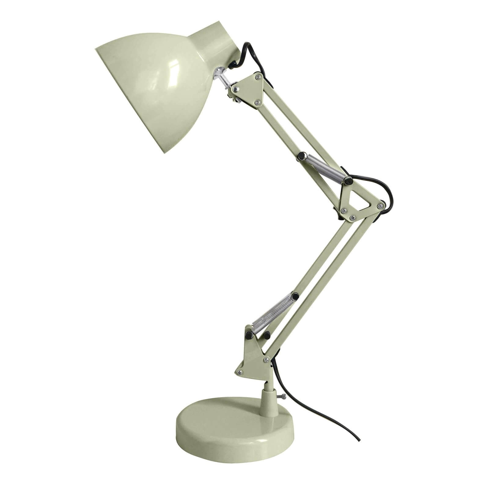 Lucas Angle Desk Lamp - Cream