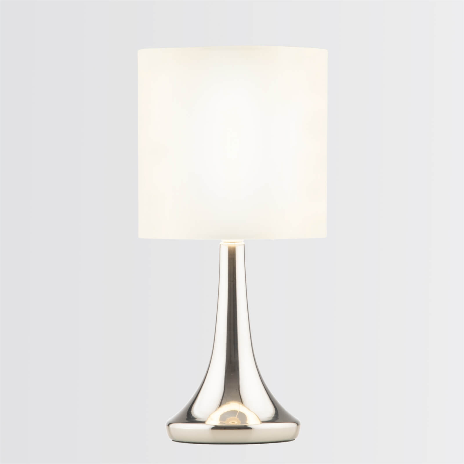 Mia Touch Table Lamp, Cream