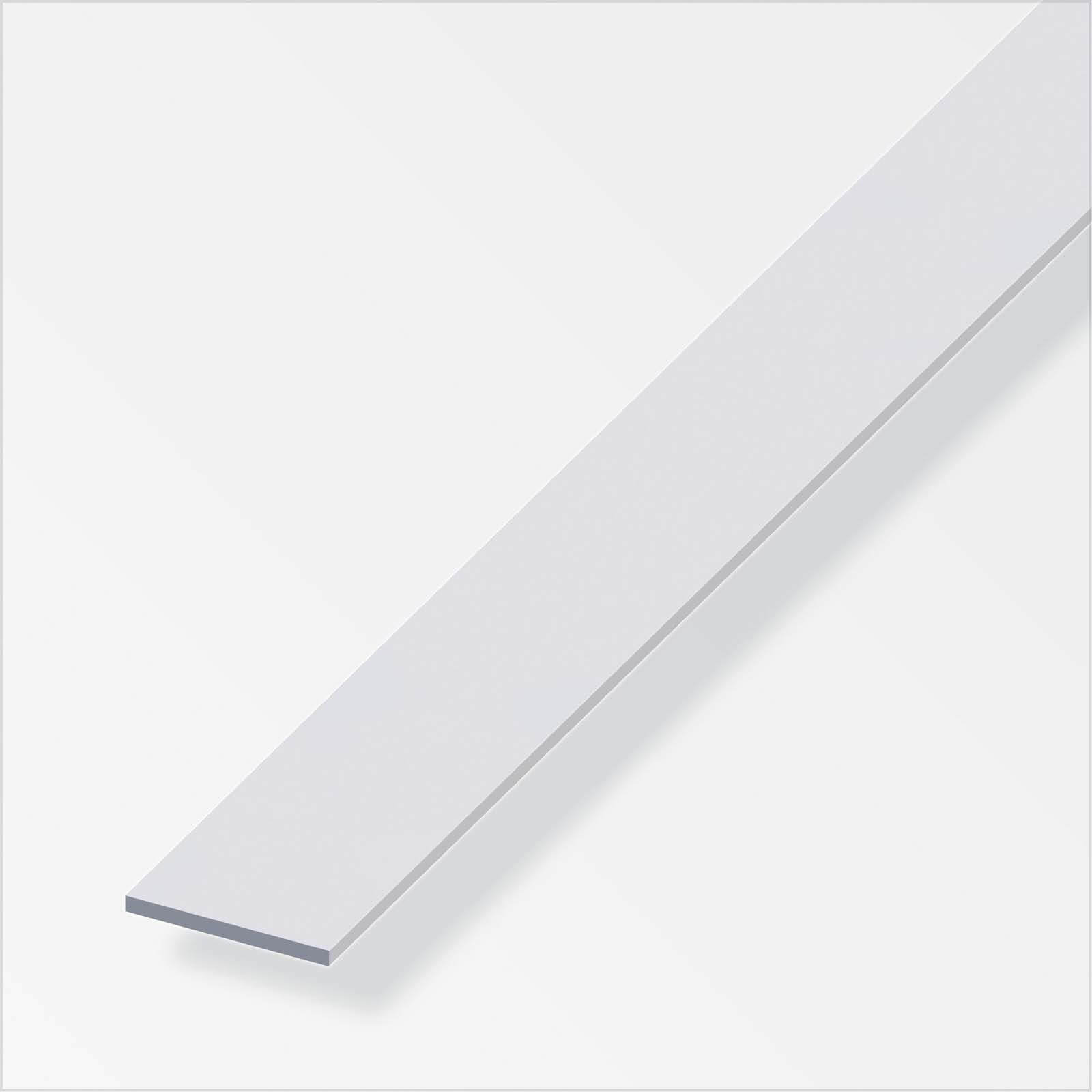Anodised Aluminium Flat Bar Profile - 1m x 25mm
