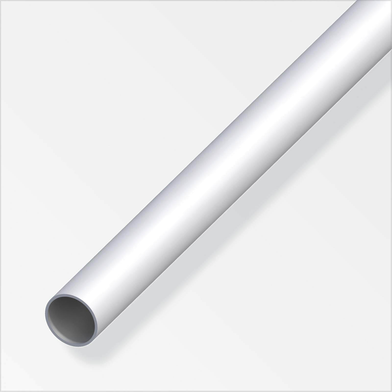 Anodised Aluminium Round Tube Profile - 1m x 10 x 10mm