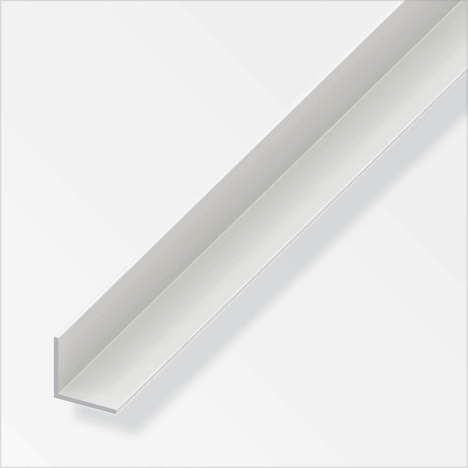 PVC Equal Angle Profile - 1m x 15 x 15mm