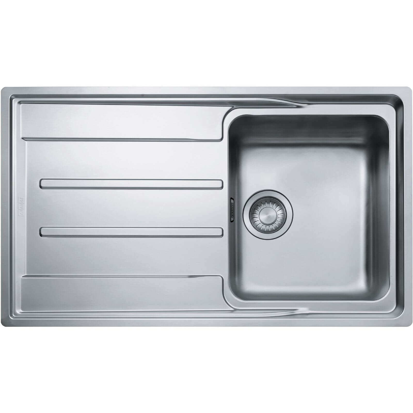 Franke Aton Silver Reversible Kitchen Sink - 1 Bowl