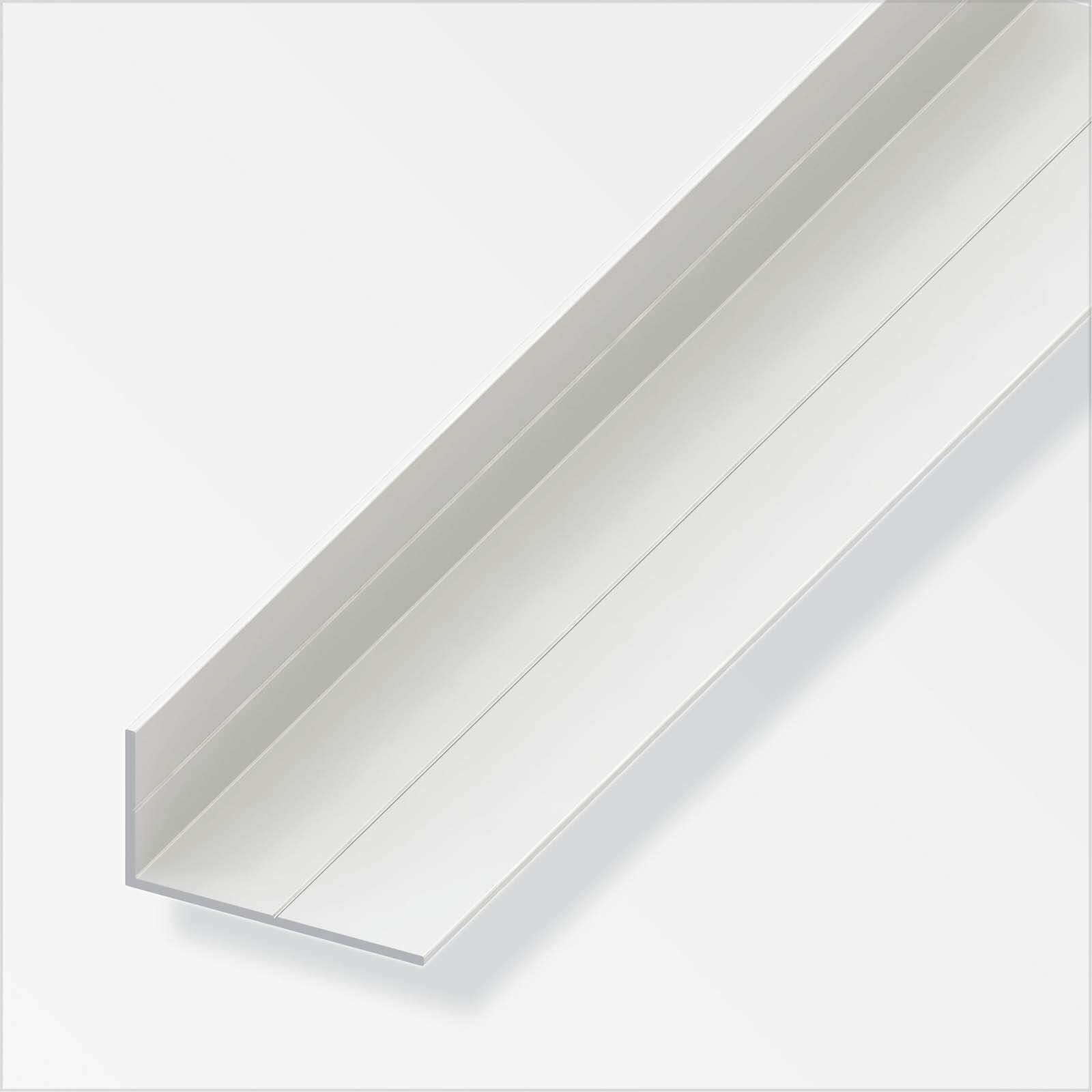 PVC Unequal Angle Combitech Profile - 2.5m x 15.5 x 27.5mm