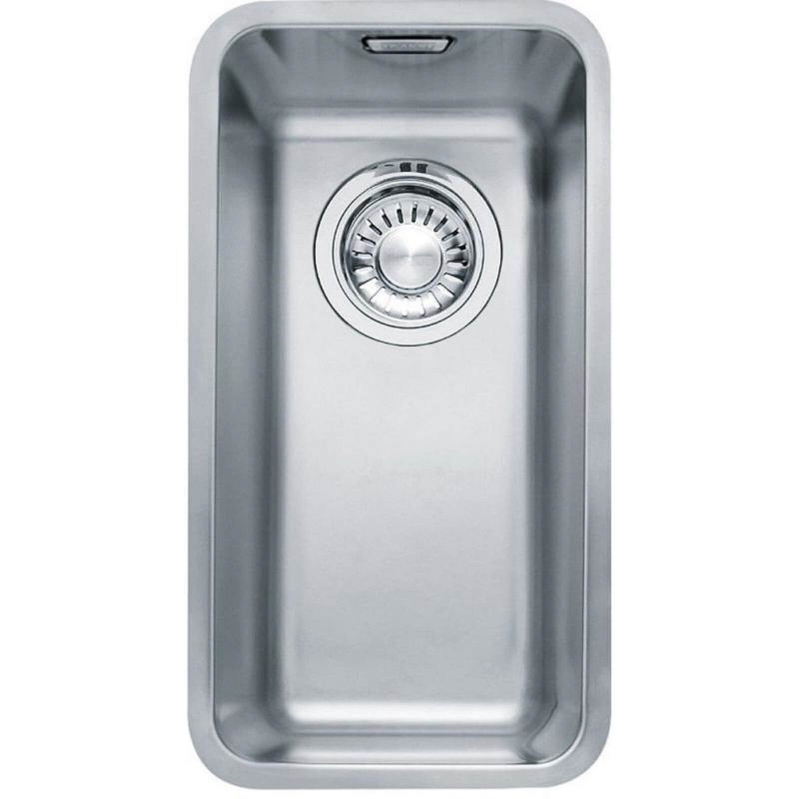 Franke Kubus Silver Reversible Kitchen Sink - 0.5 Bowl