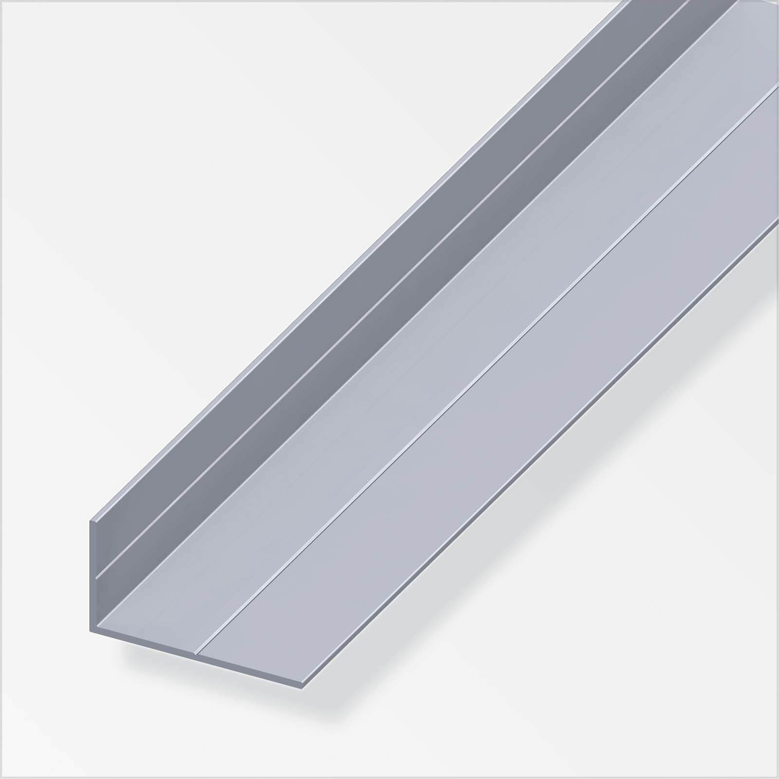 Aluminium Unequal Angle Combitech Profile - 1m x 15.5 x 27.5mm