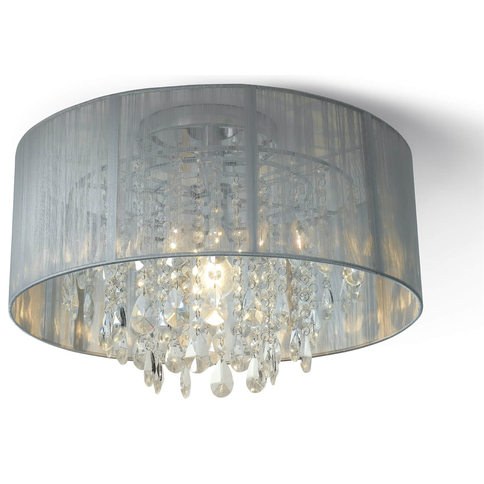 Whitworth Pendant Light with Glass Droplets