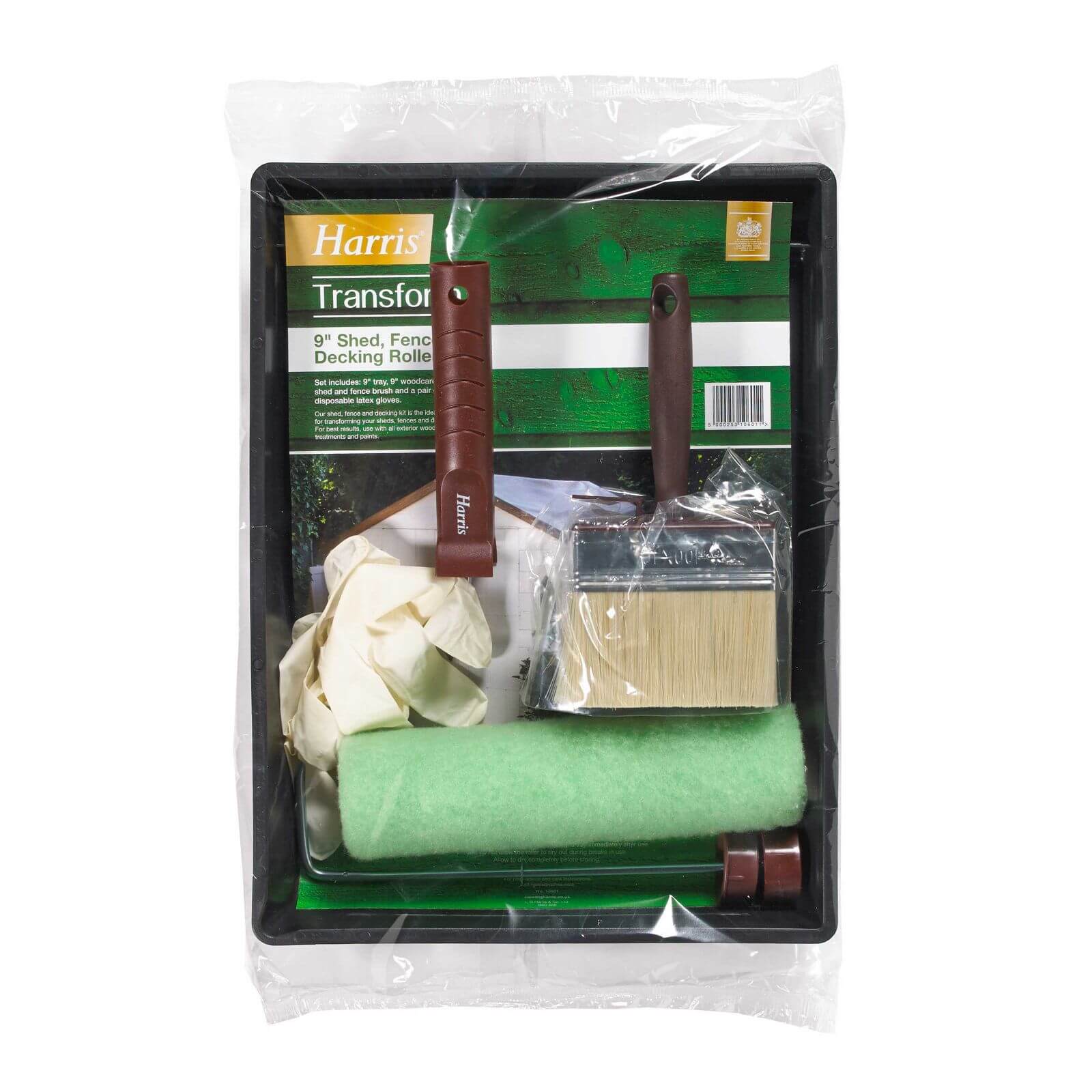 Harris Transform 9in Shed & Fence Roller Kit