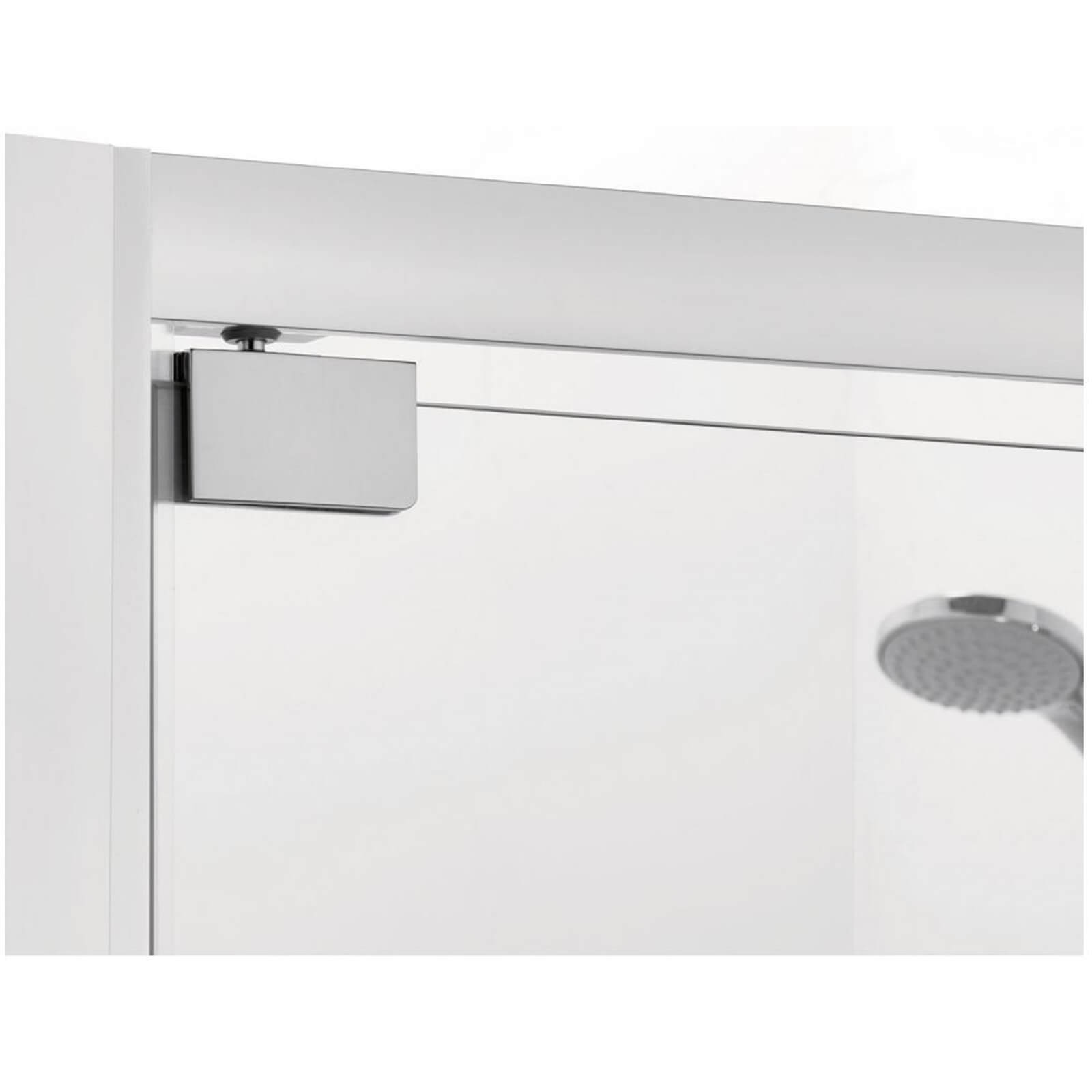 Mondella Pivot Shower Door - 800mm - Silver
