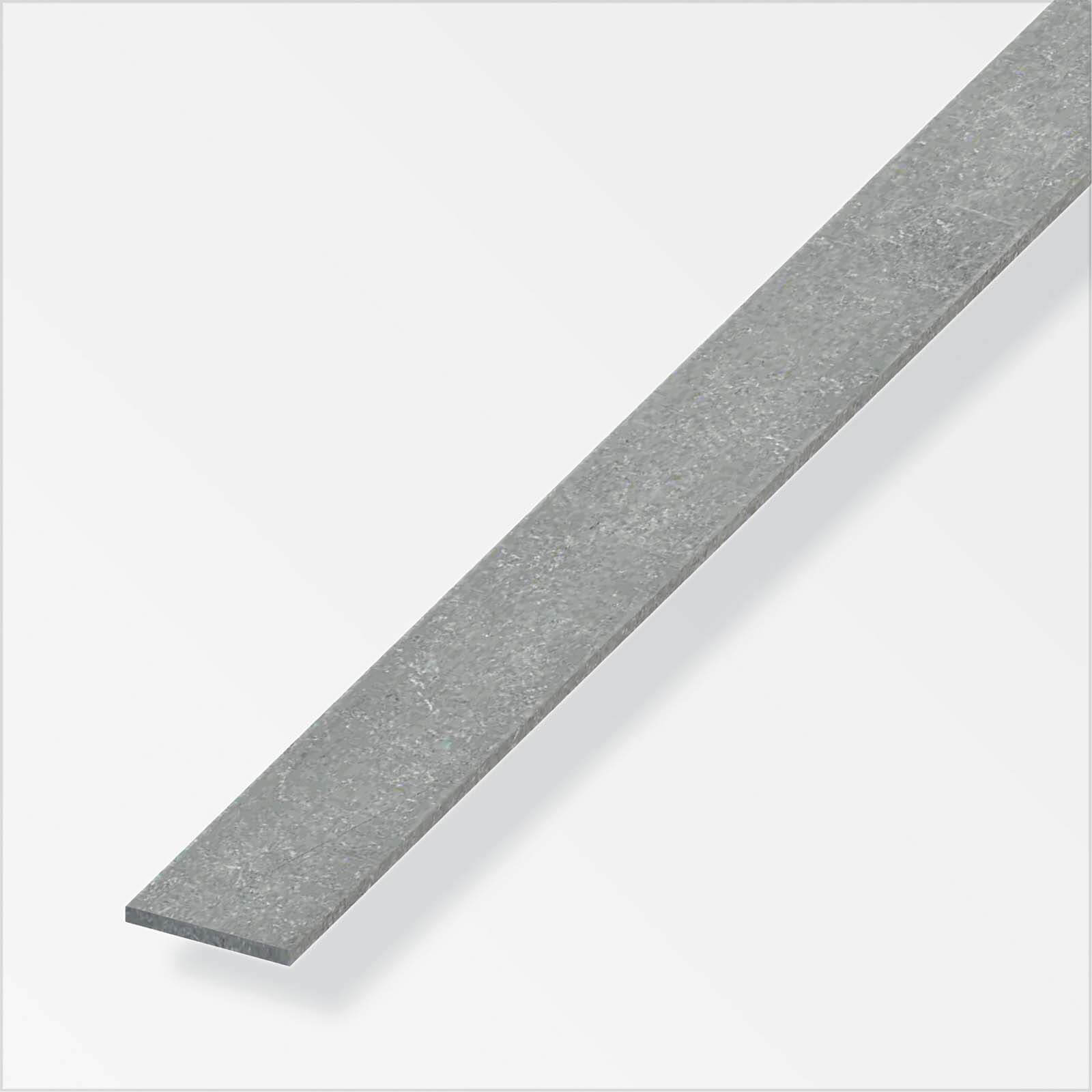 Drawn Steel Flat Bar Profile - 1m x 20mm