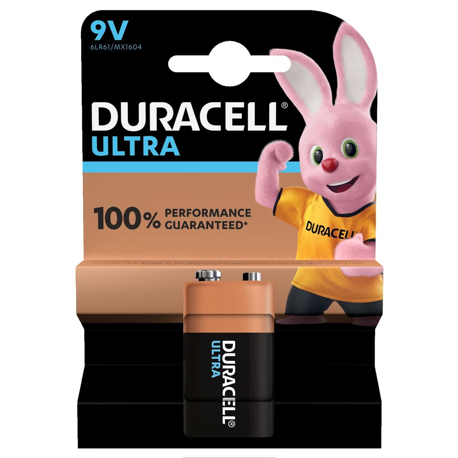 Duracell Ultra 9V Battery - 1 Pack