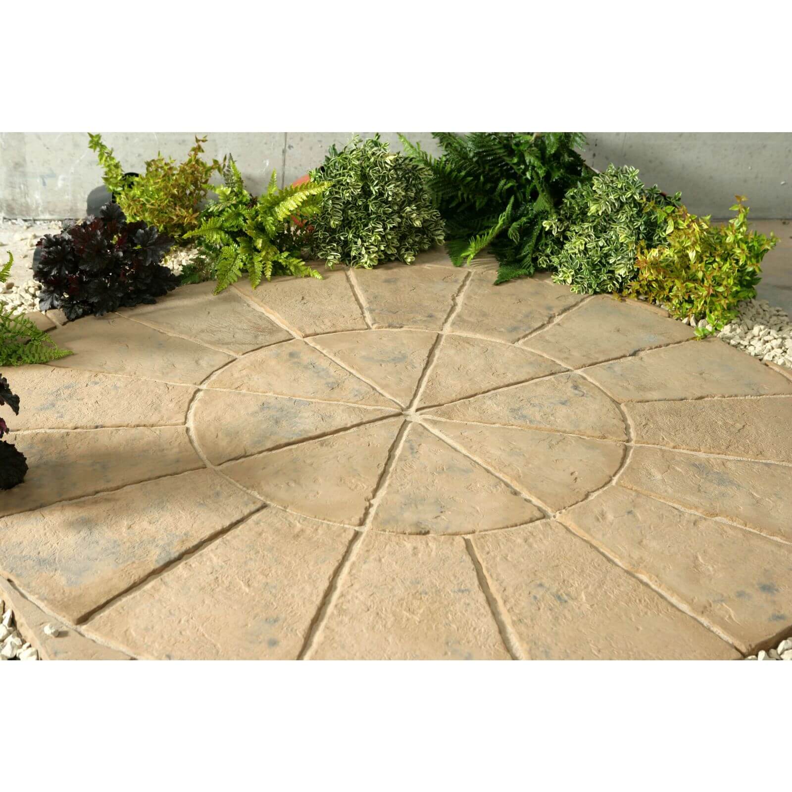 Stylish Stone Belfrey Circle 1.8m - Autumn Brown