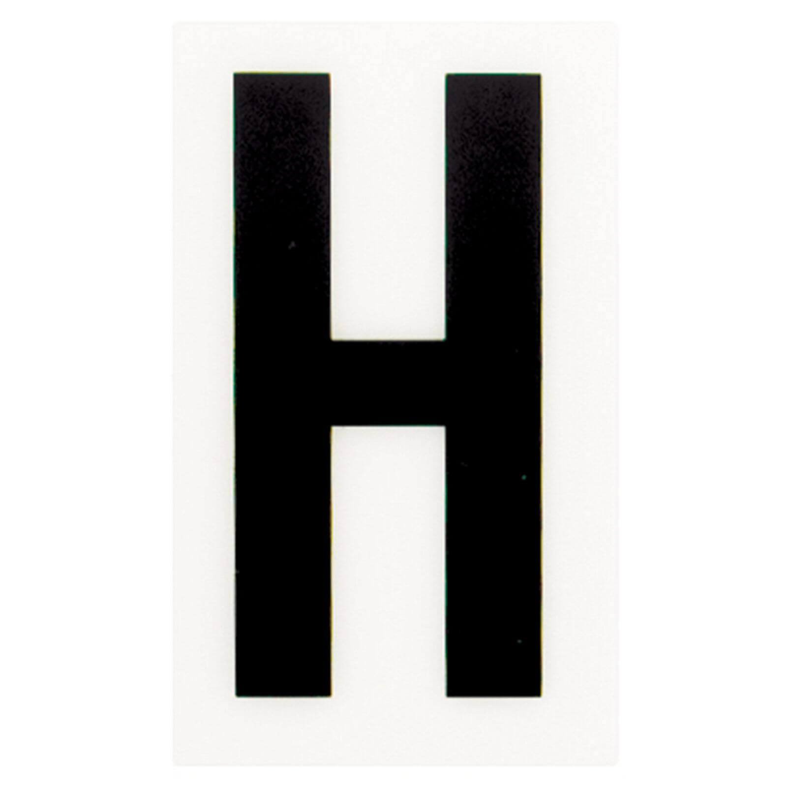 Breeze White Self Adhesive Letter - 60mm - H