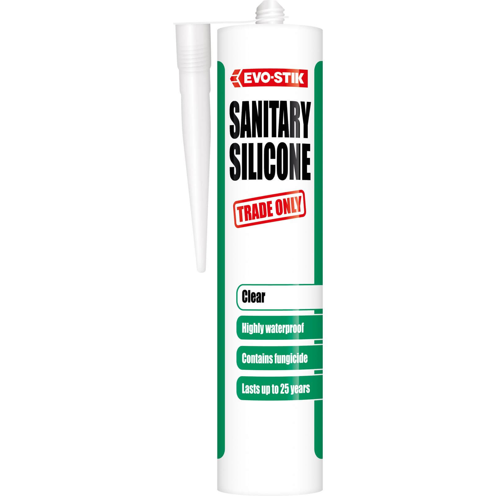 Evo-stik Sanitary Sealant - Clear