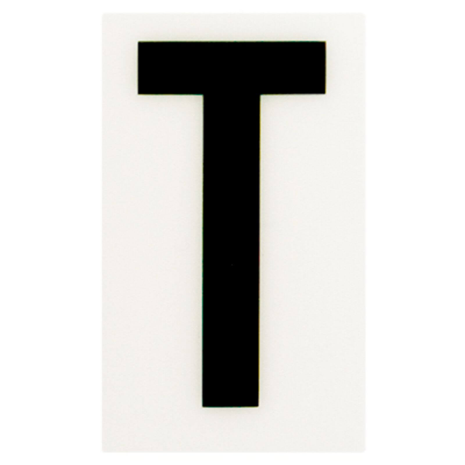 Breeze White Self Adhesive Letter - 60mm - T