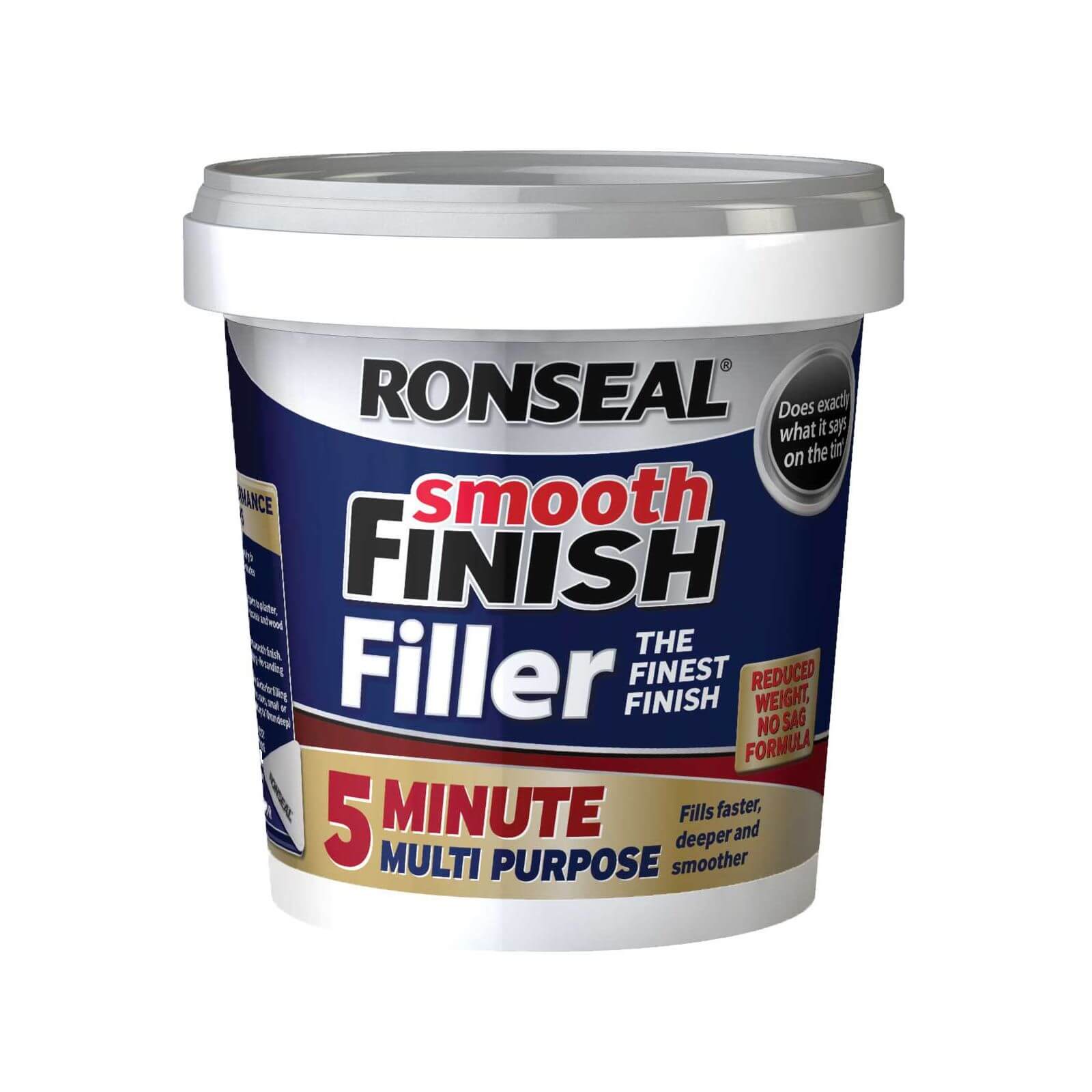 Ronseal 5 Minute Wall Filler - 600ml