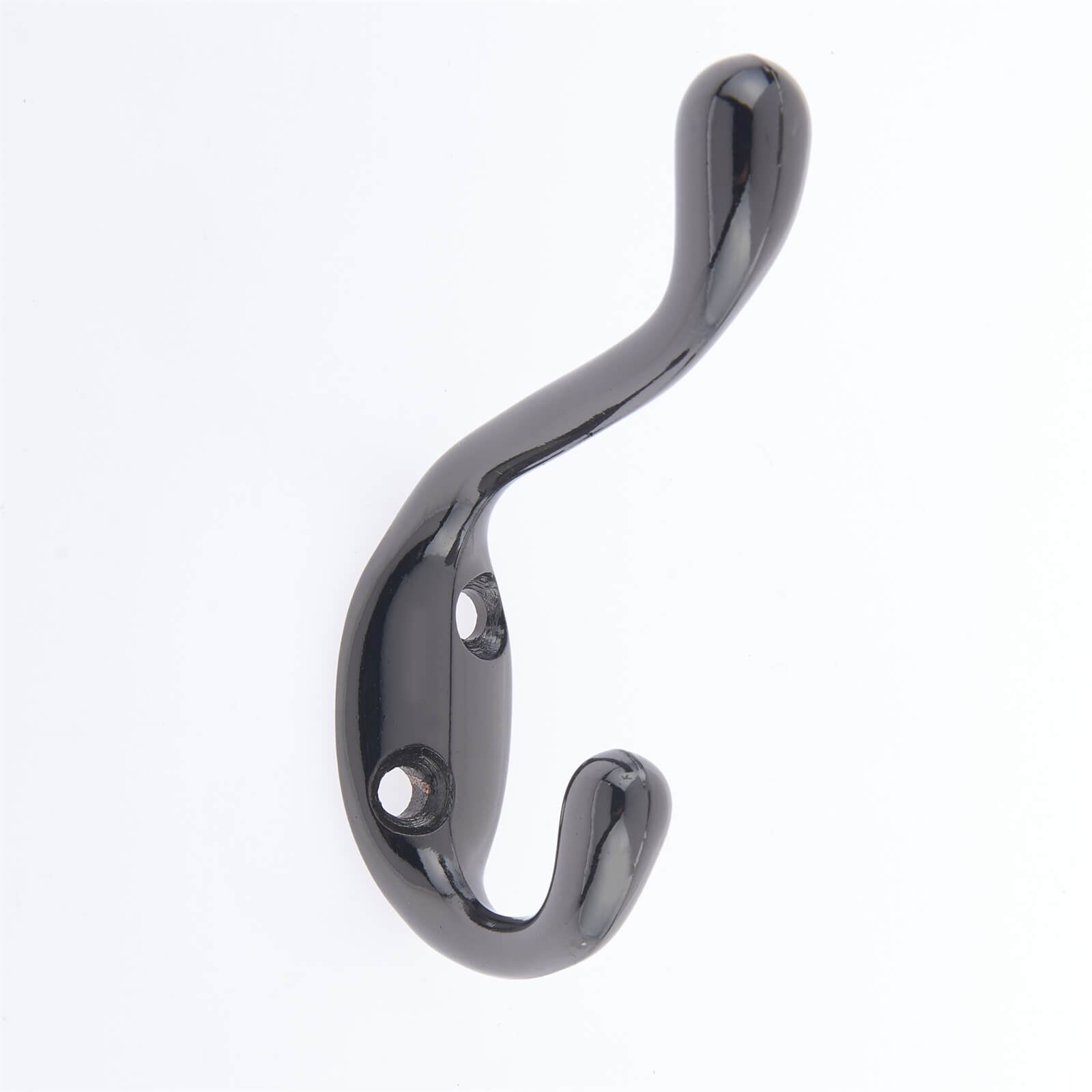 Basic Coat Hook Black Nickel Homebase
