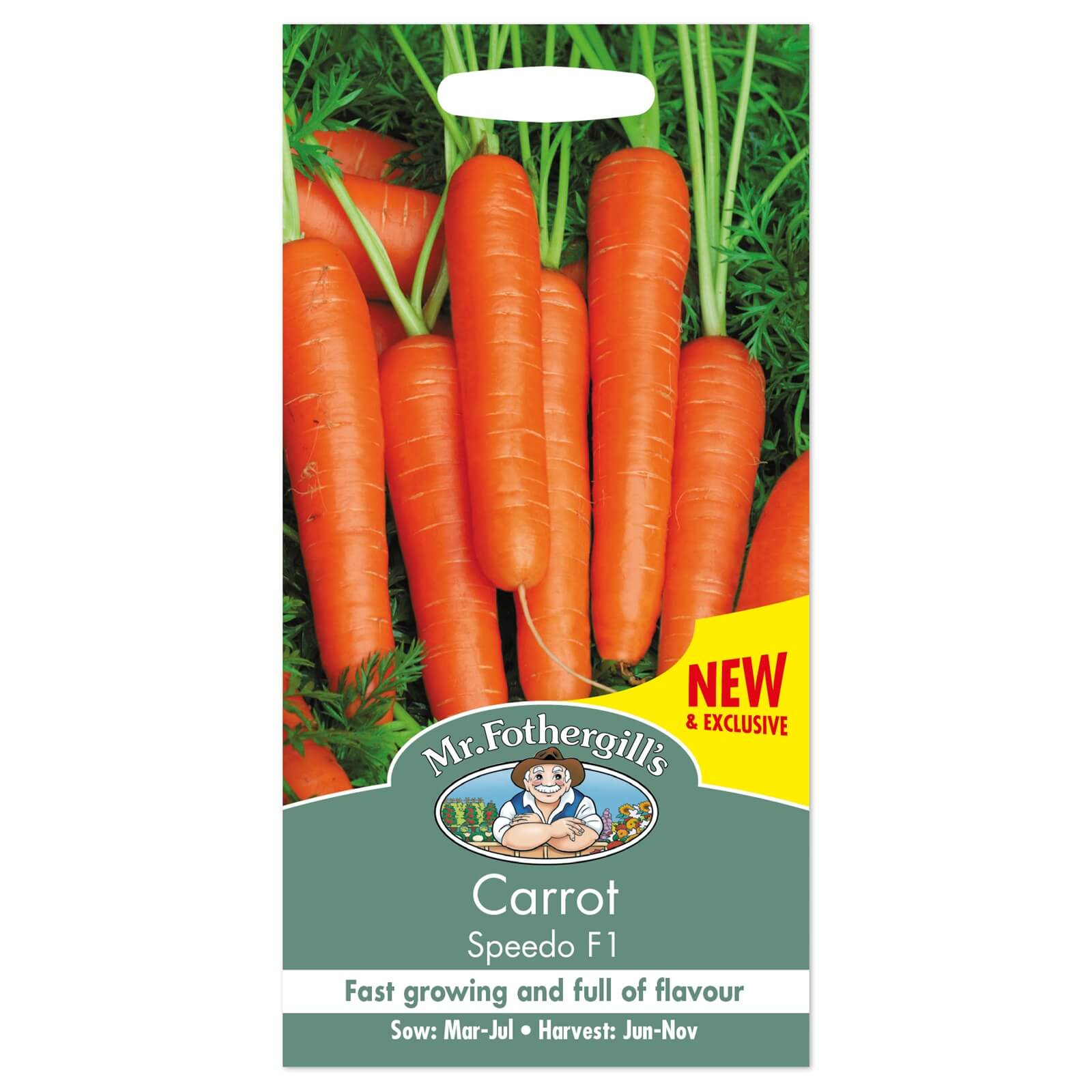 Mr. Fothergill's Carrot Speedo  F1 Seeds
