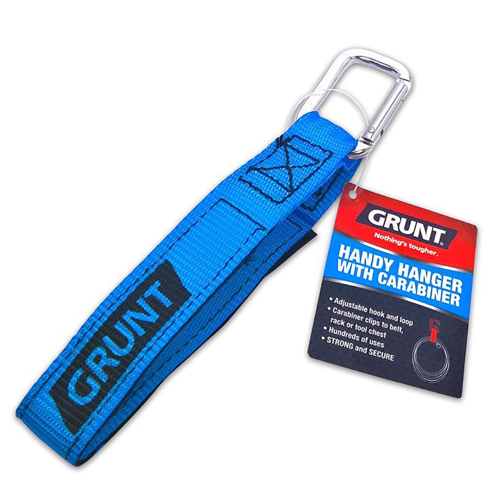 Grunt Handy Hanger With Carabiner Clip