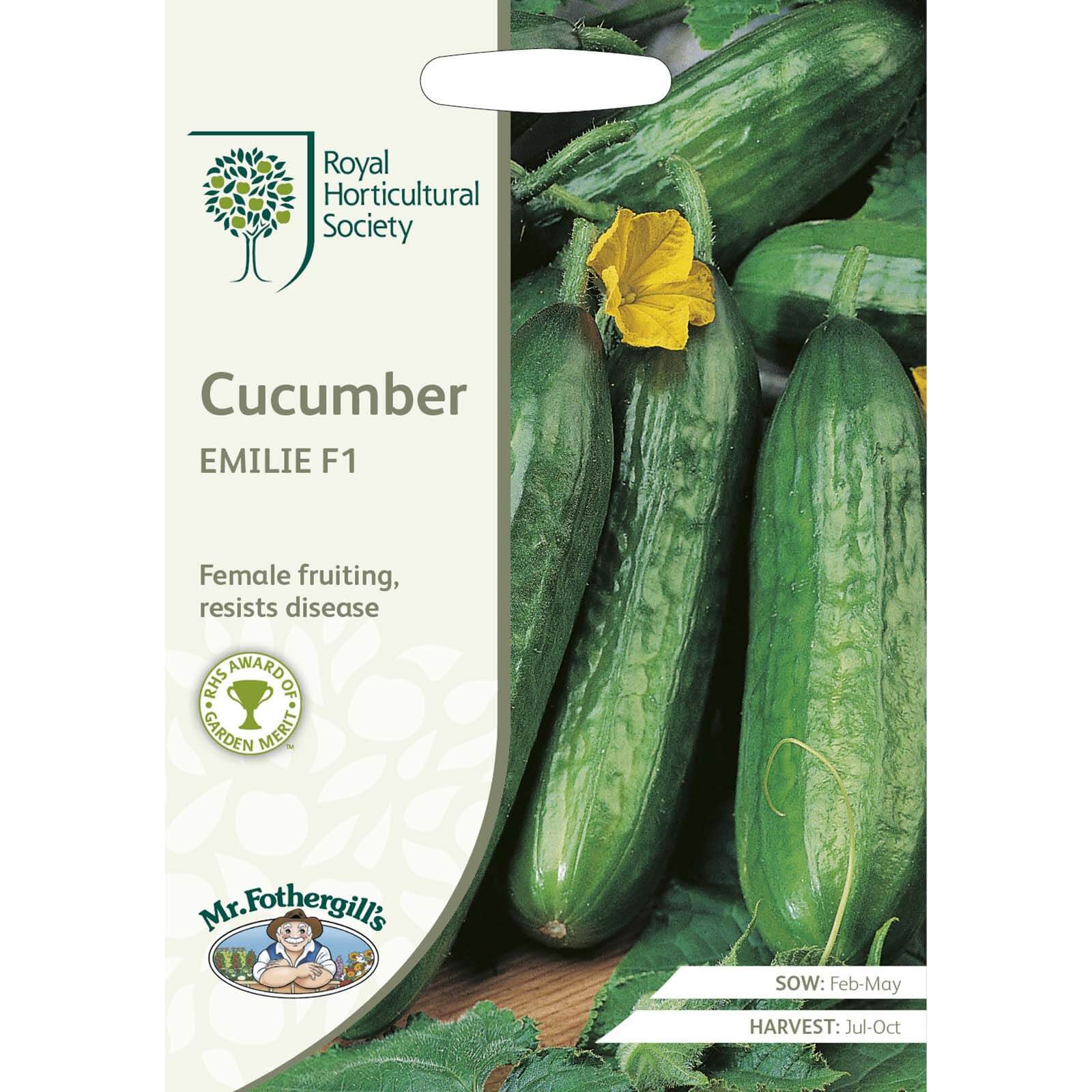 RHS Cucumber Emilie F1 Seeds