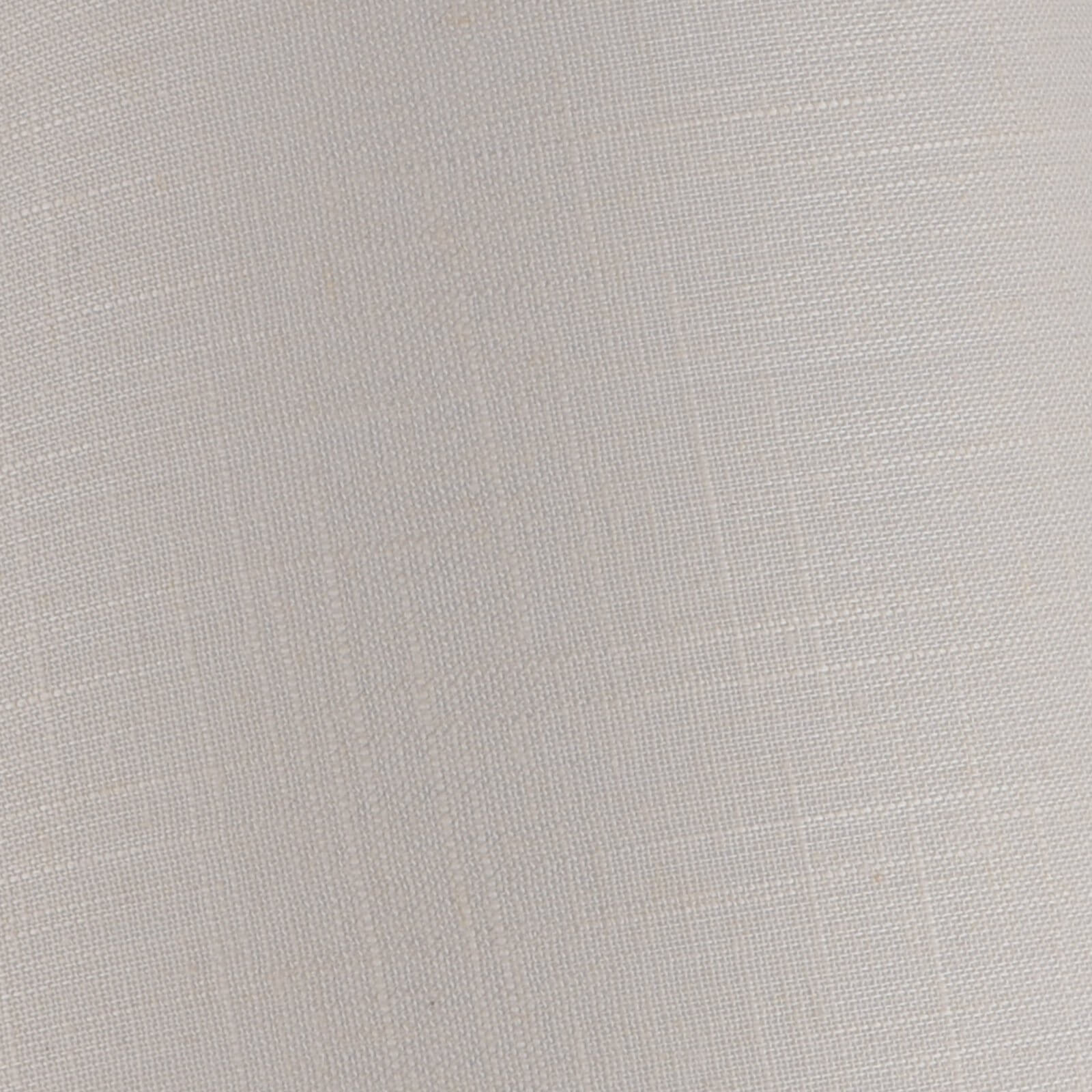 Linen 25cm Tapered Shade - Ivory & White