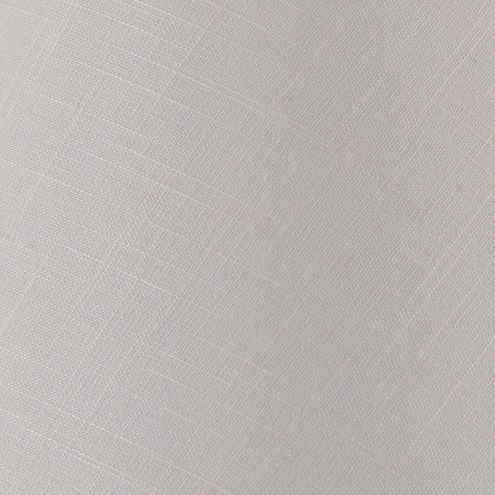 Linen 35cm Tapered Shade - Ivory & White