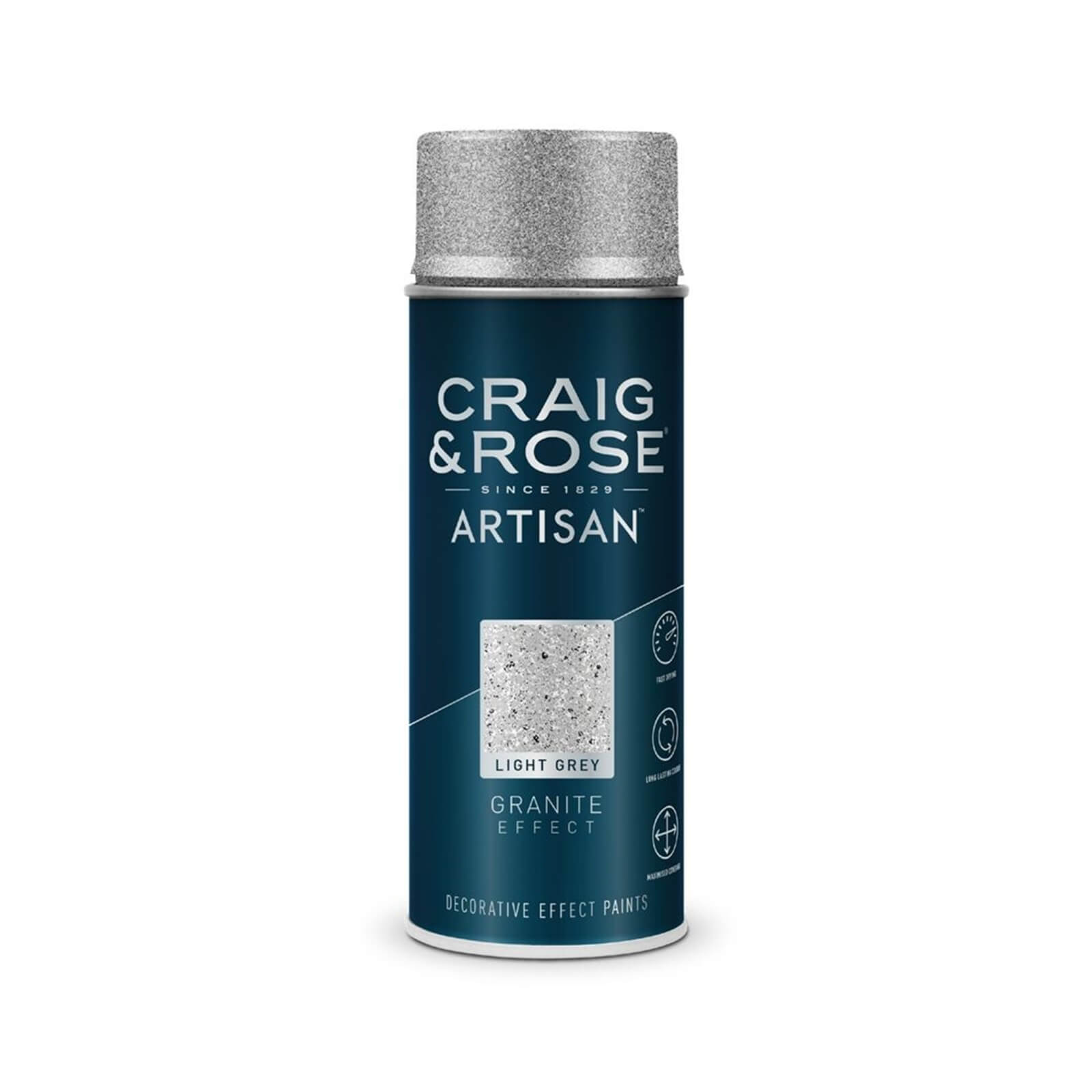 Craig & Rose Artisan Granite Spray Paint Light Grey - 400ml