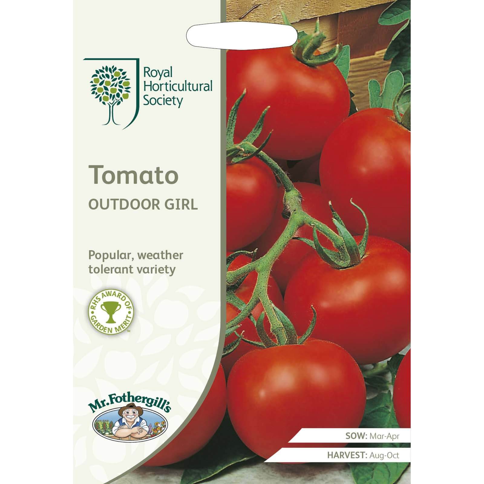 RHS Tomato Outdoor Girl Seeds
