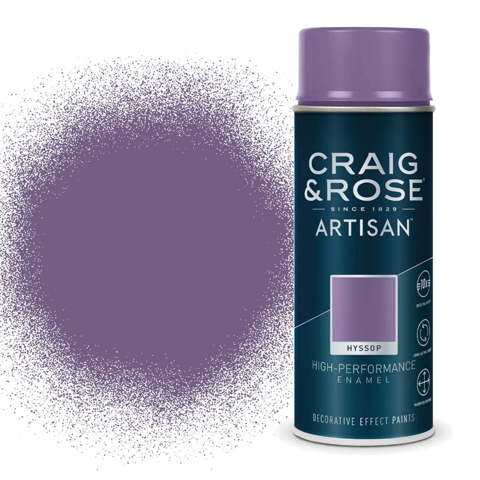 Craig & Rose Artisan Enamel Gloss Spray Paint Hyssop - 400ml