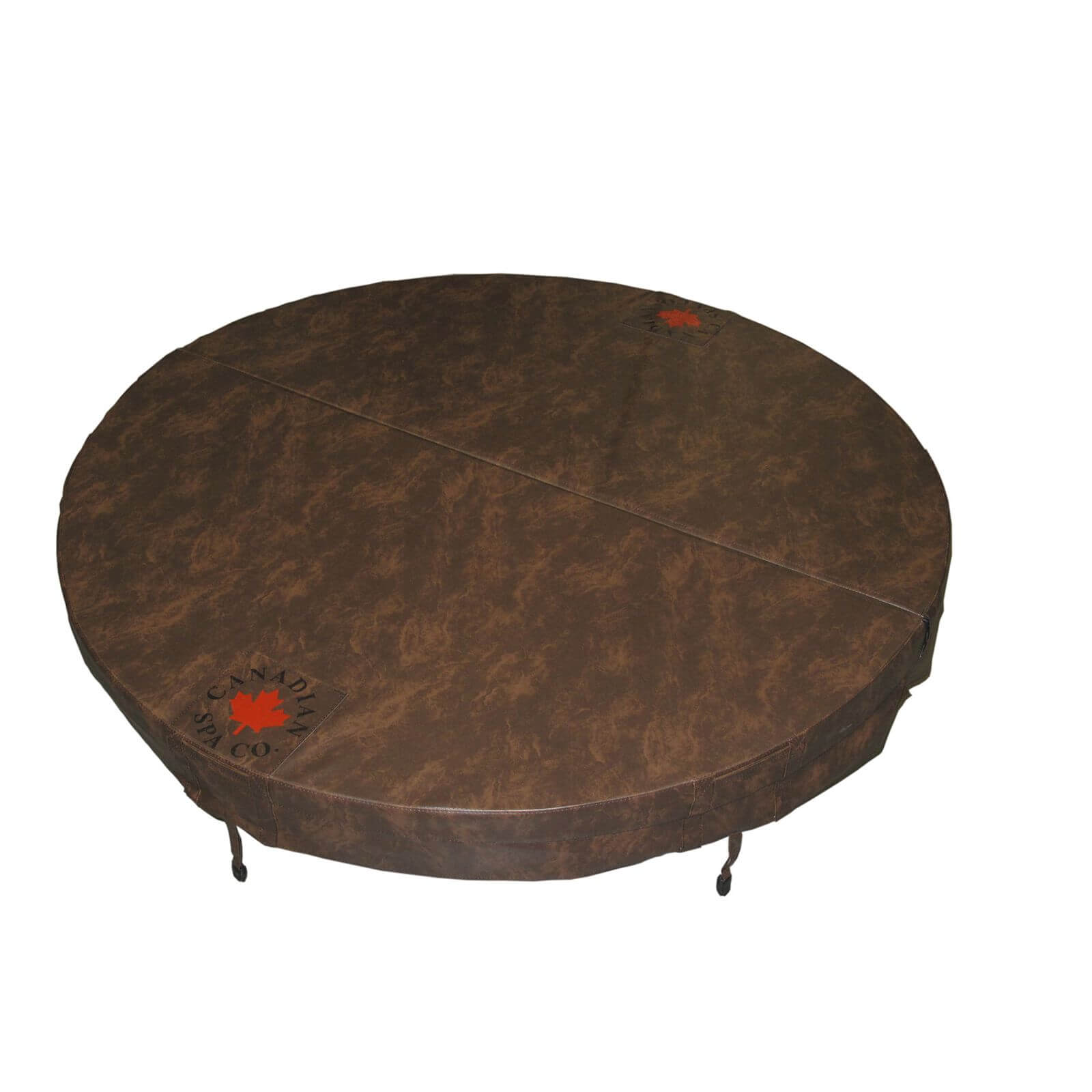 Canadian Spa Round Hot Tub Cover - Brown / 198cm Diameter